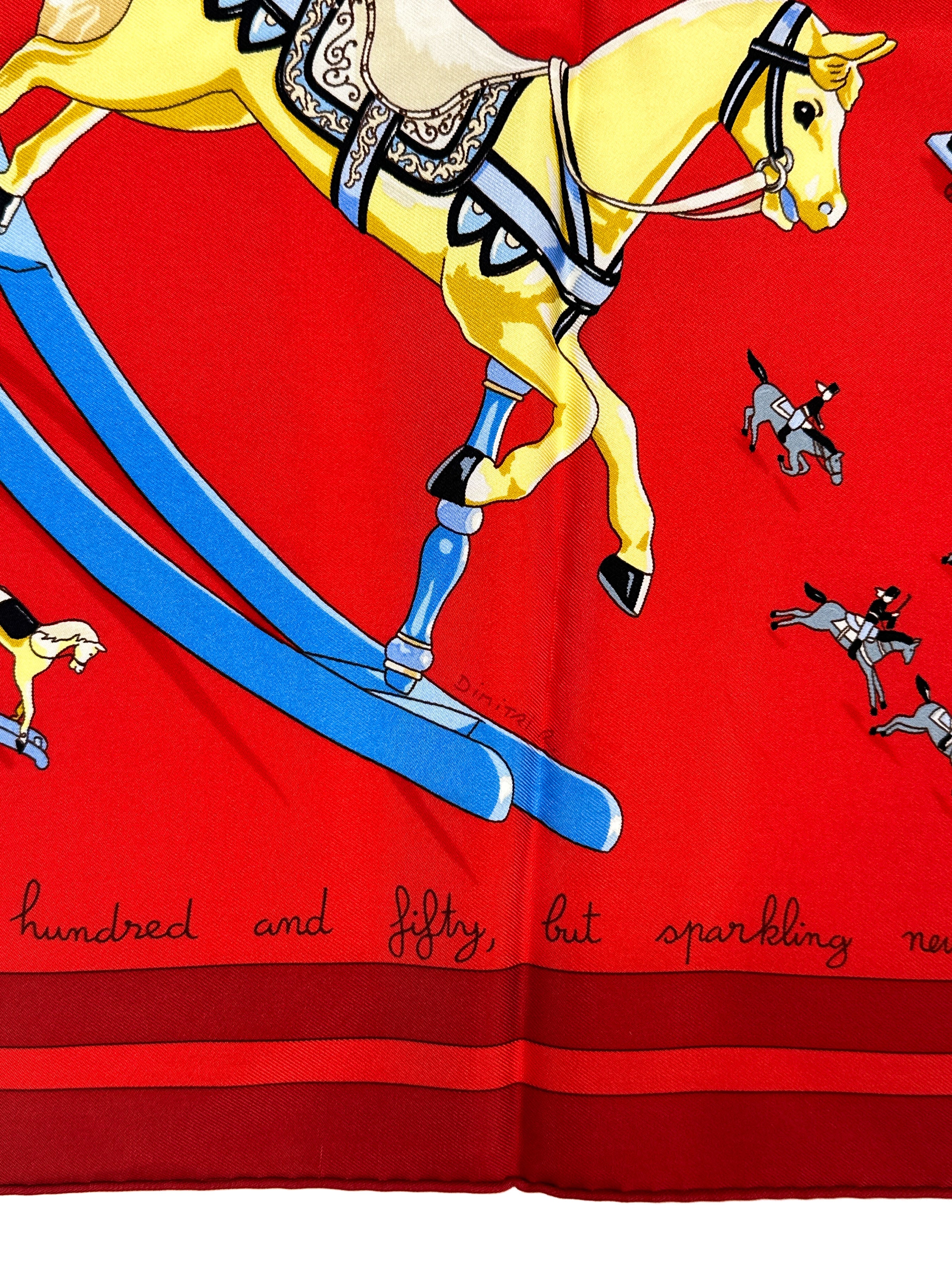 Hermès Raconte-Moi le Cheval Harrods Special Edition 90