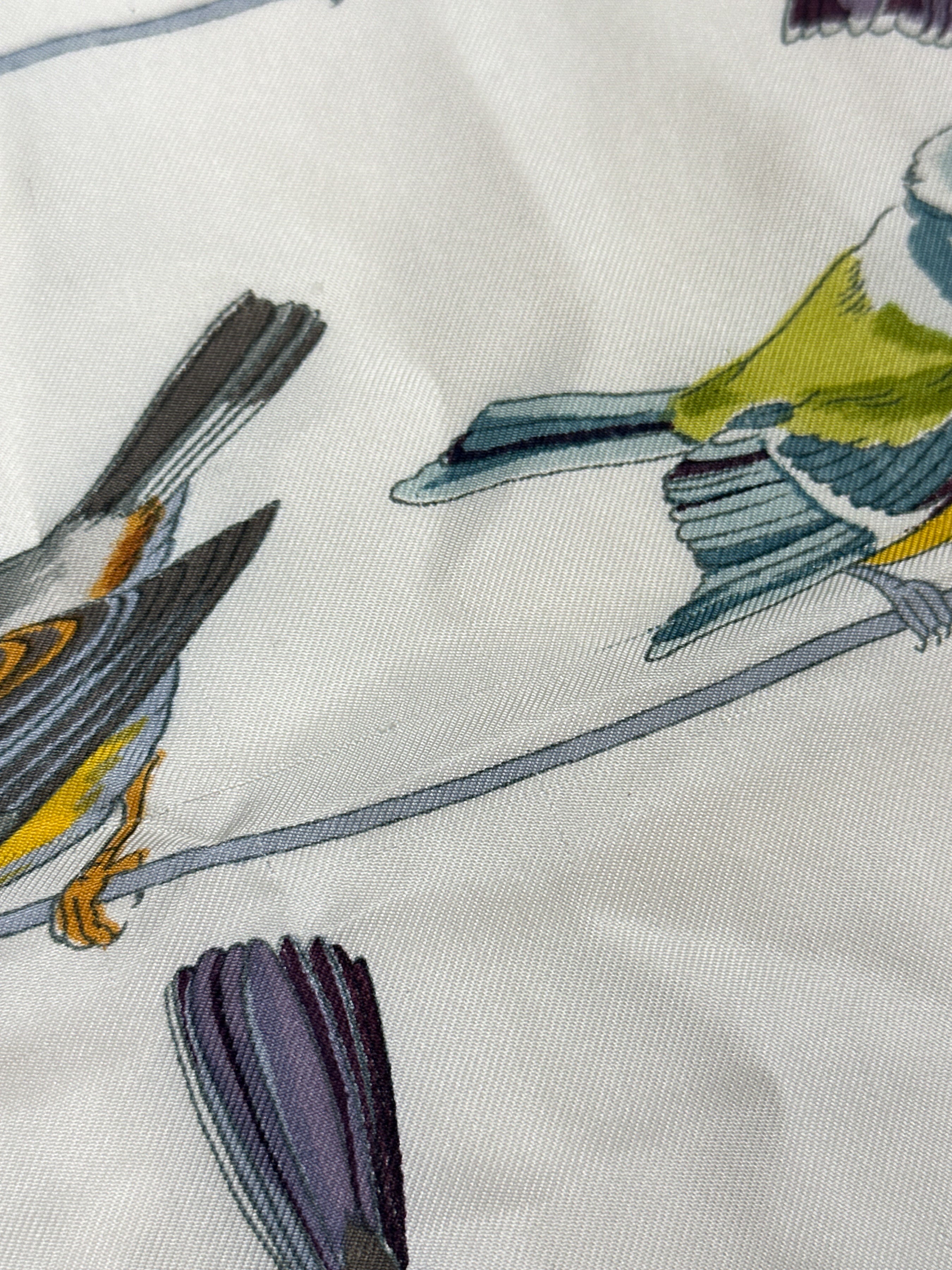 Hermès Les Oiseaux des Champs et des Bois 90