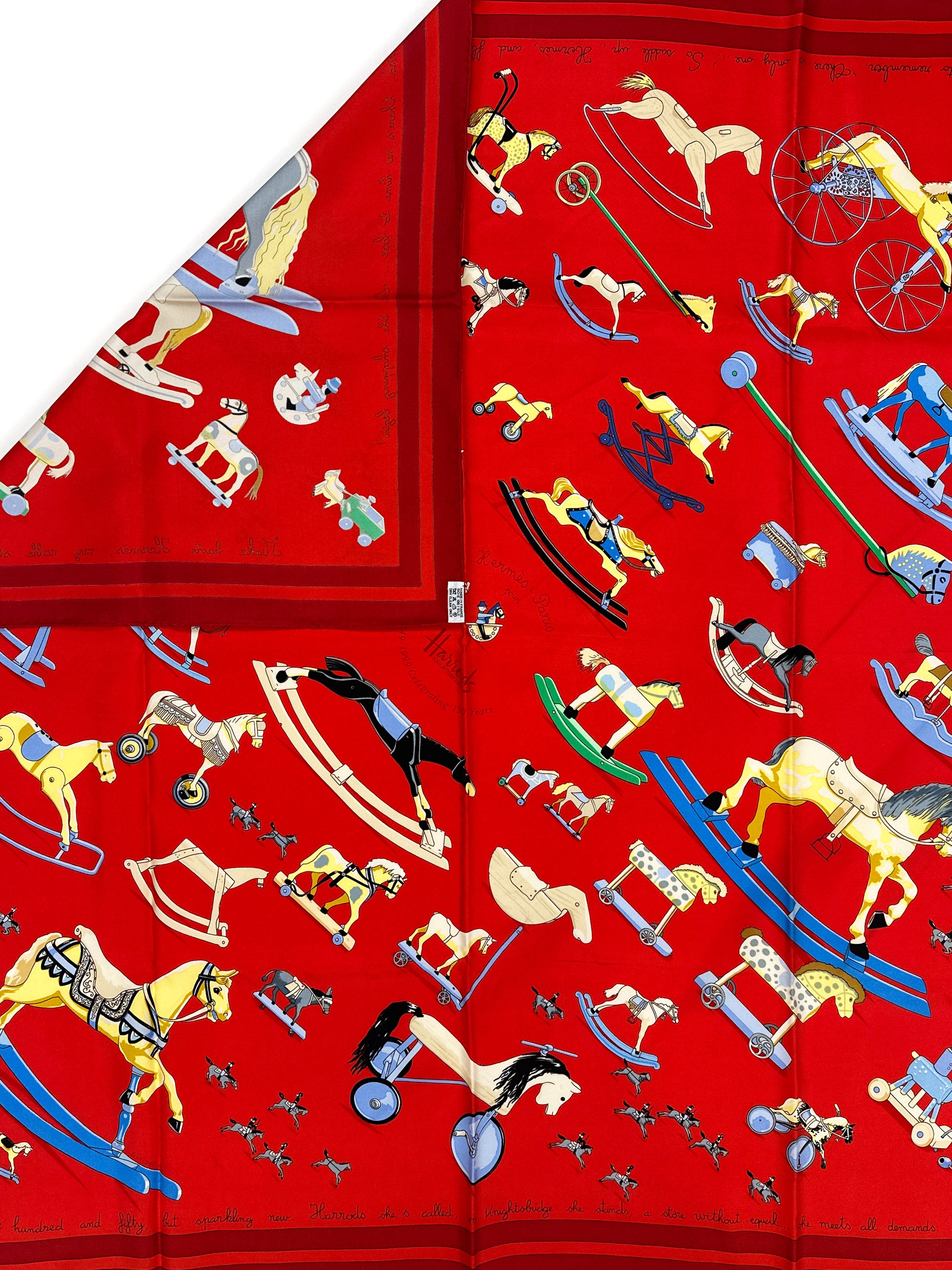 Hermès Raconte-Moi le Cheval Harrods Special Edition 90