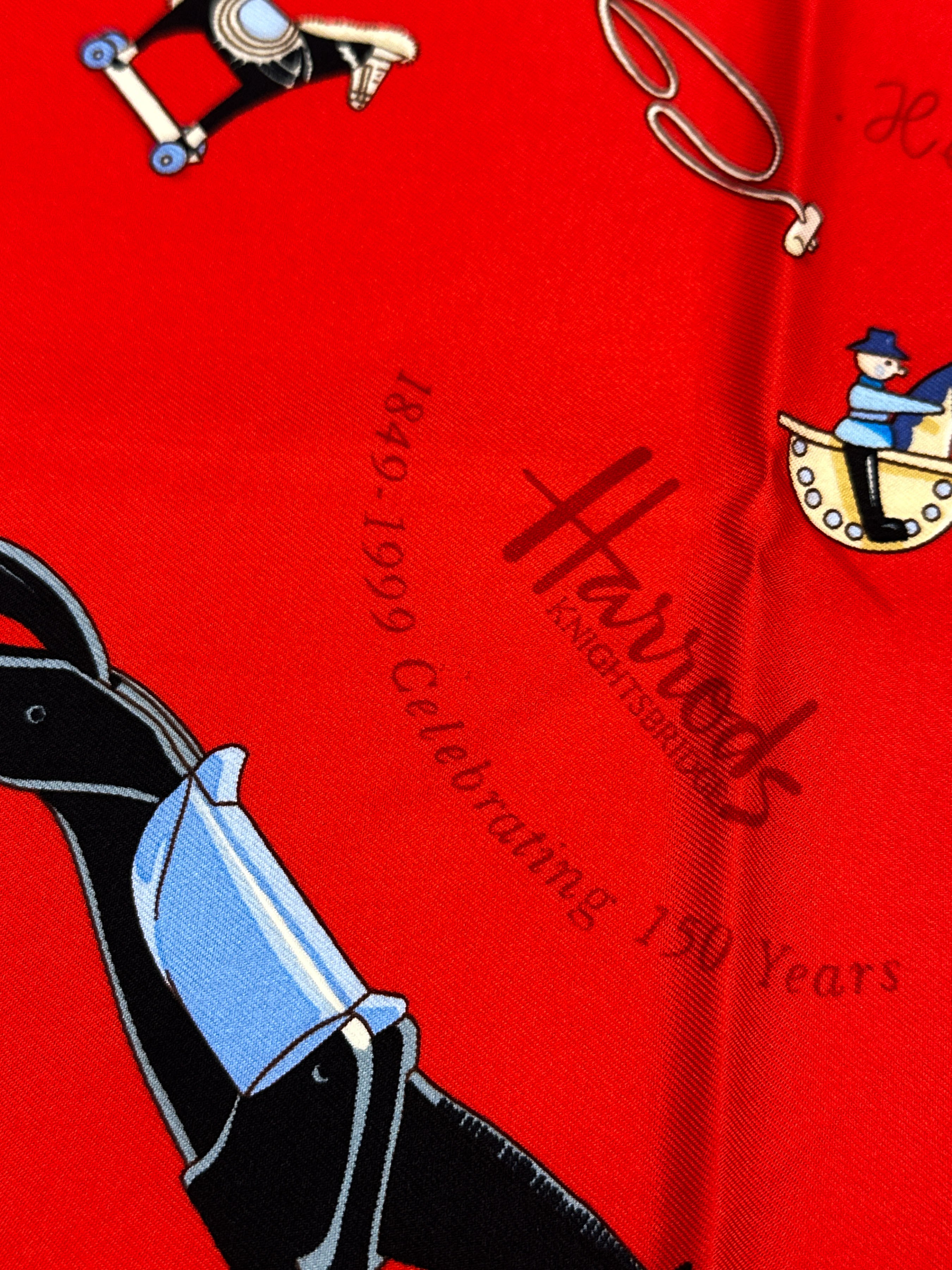 Hermès Raconte-Moi le Cheval Harrods Special Edition 90