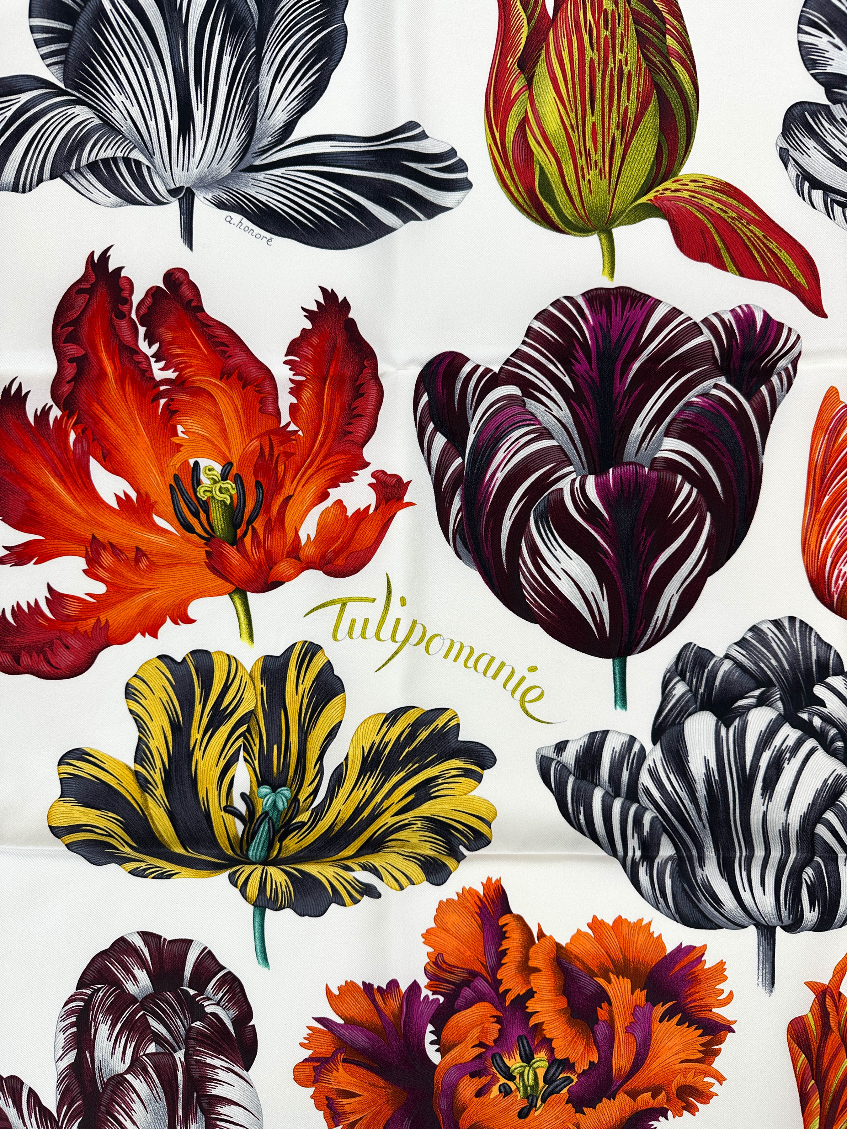 Hermès Tulipomanie 90