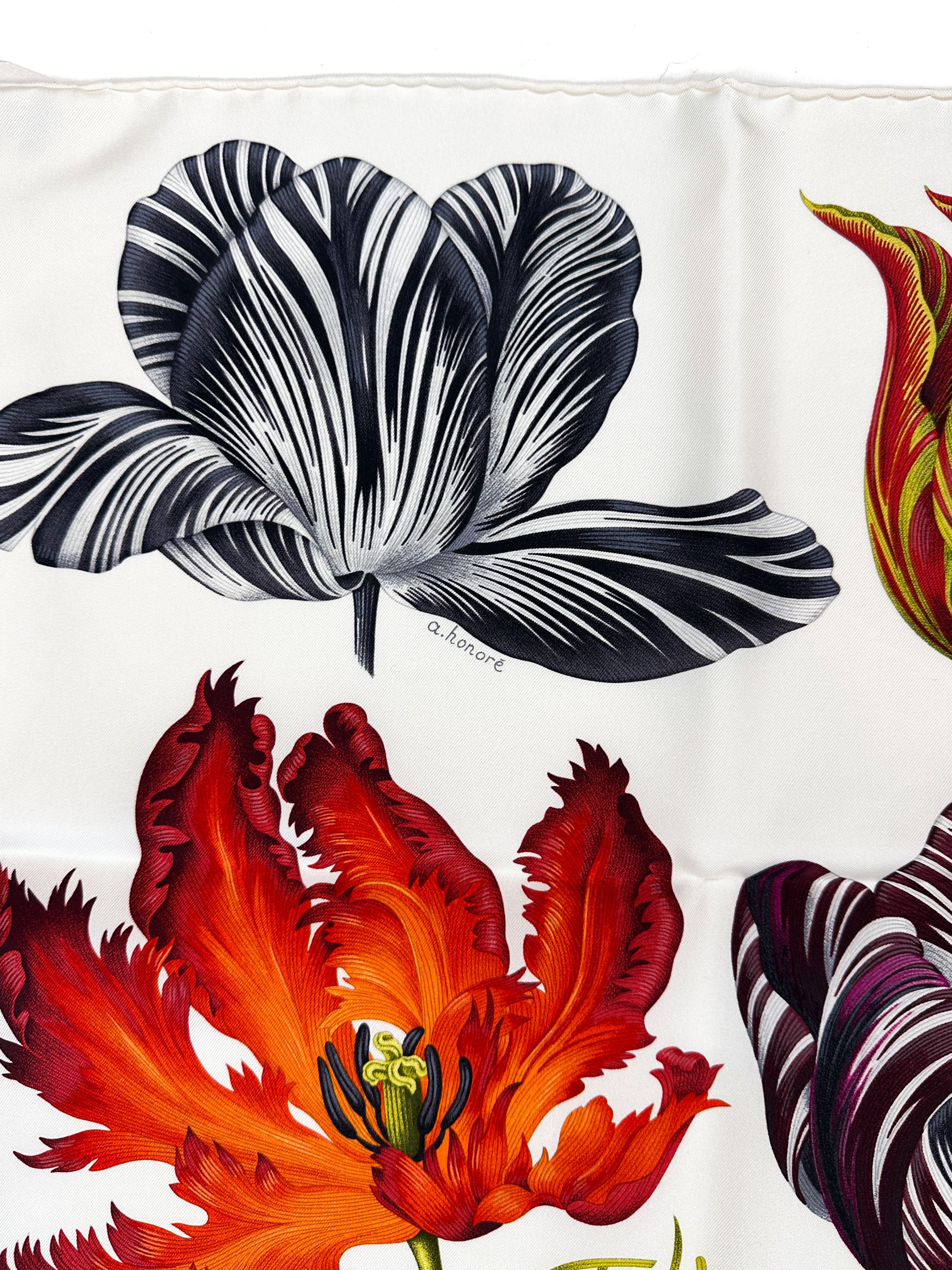 Hermès Tulipomanie 90