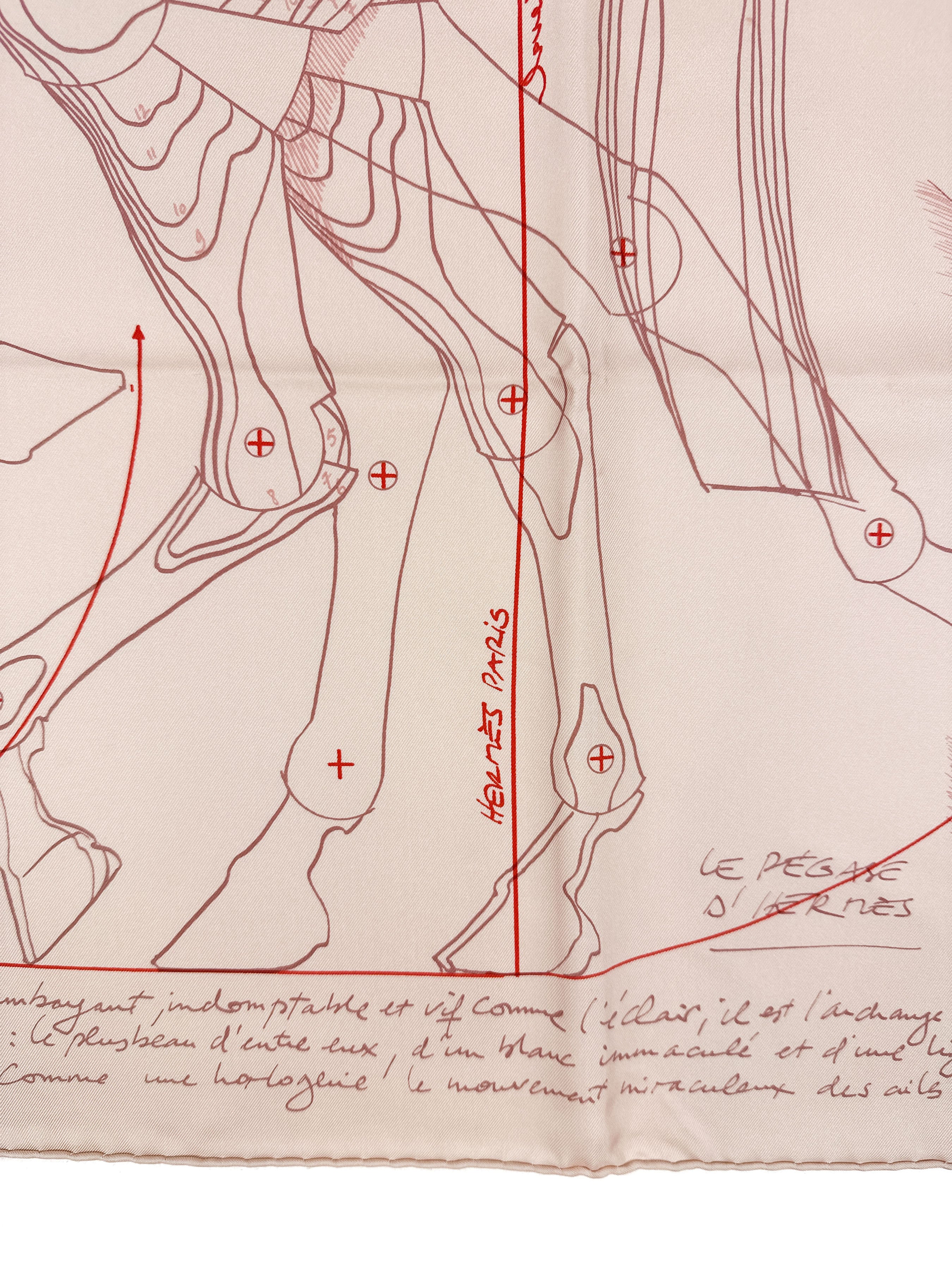 Hermès Le Pégase d'Hermès 90