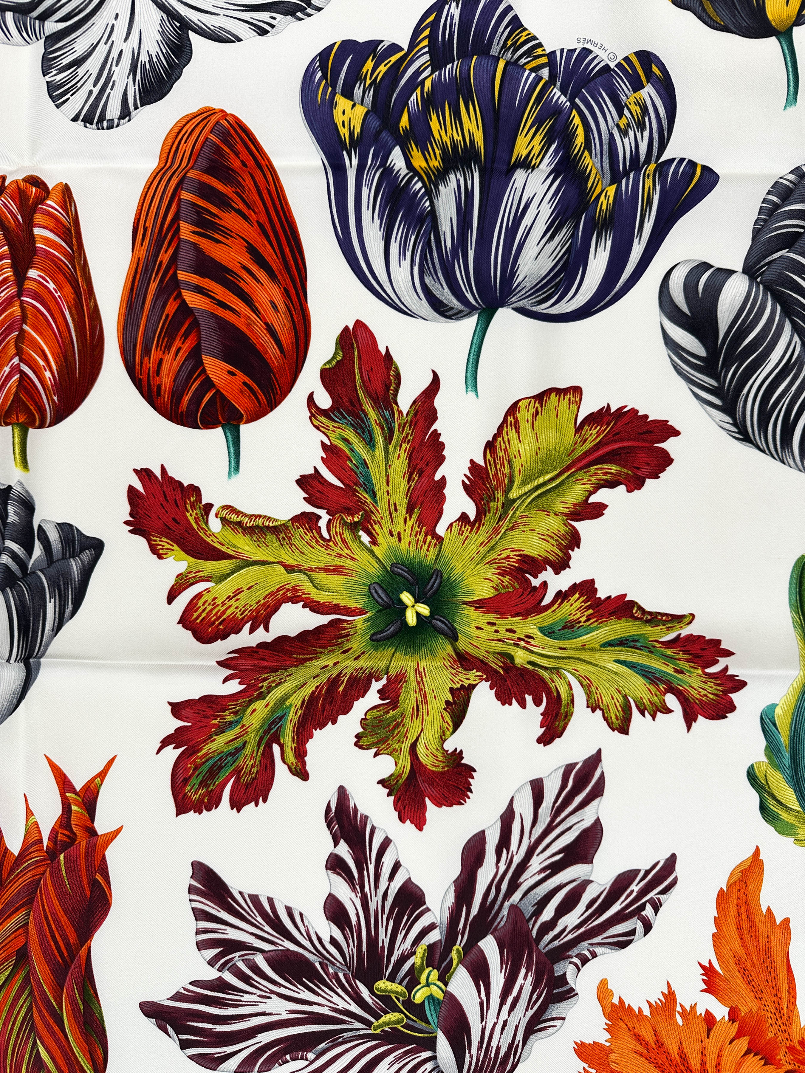 Hermès Tulipomanie 90