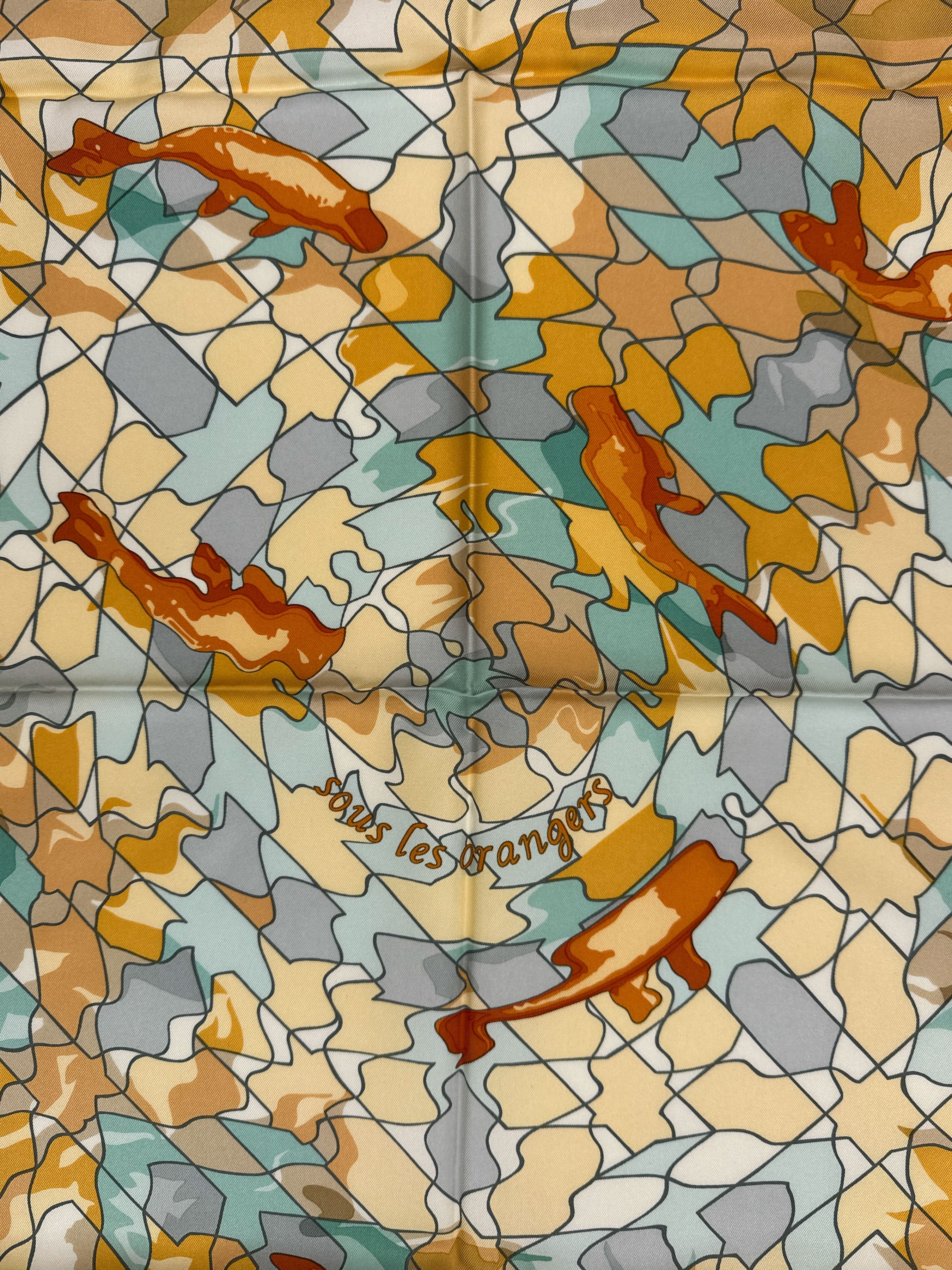 Hermès Sous Les Orangers 90