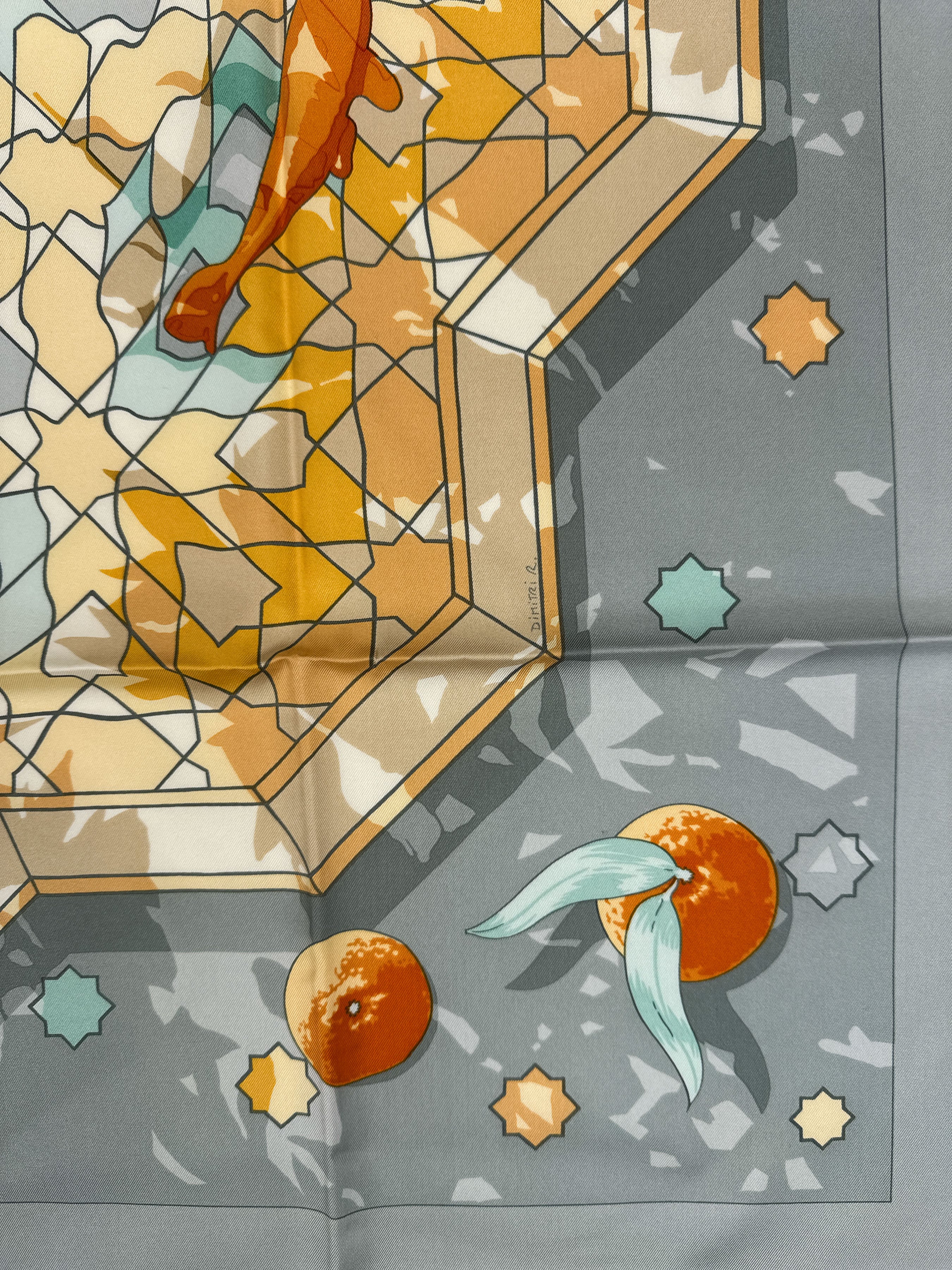 Hermès Sous Les Orangers 90
