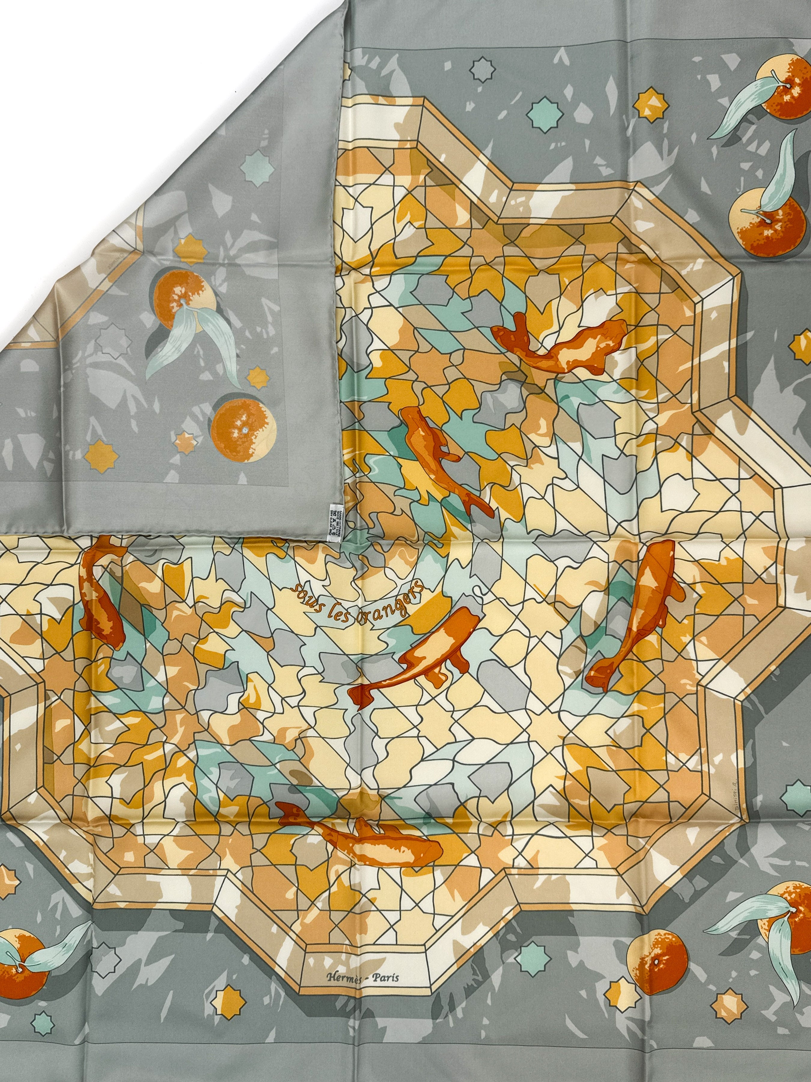 Hermès Sous Les Orangers 90