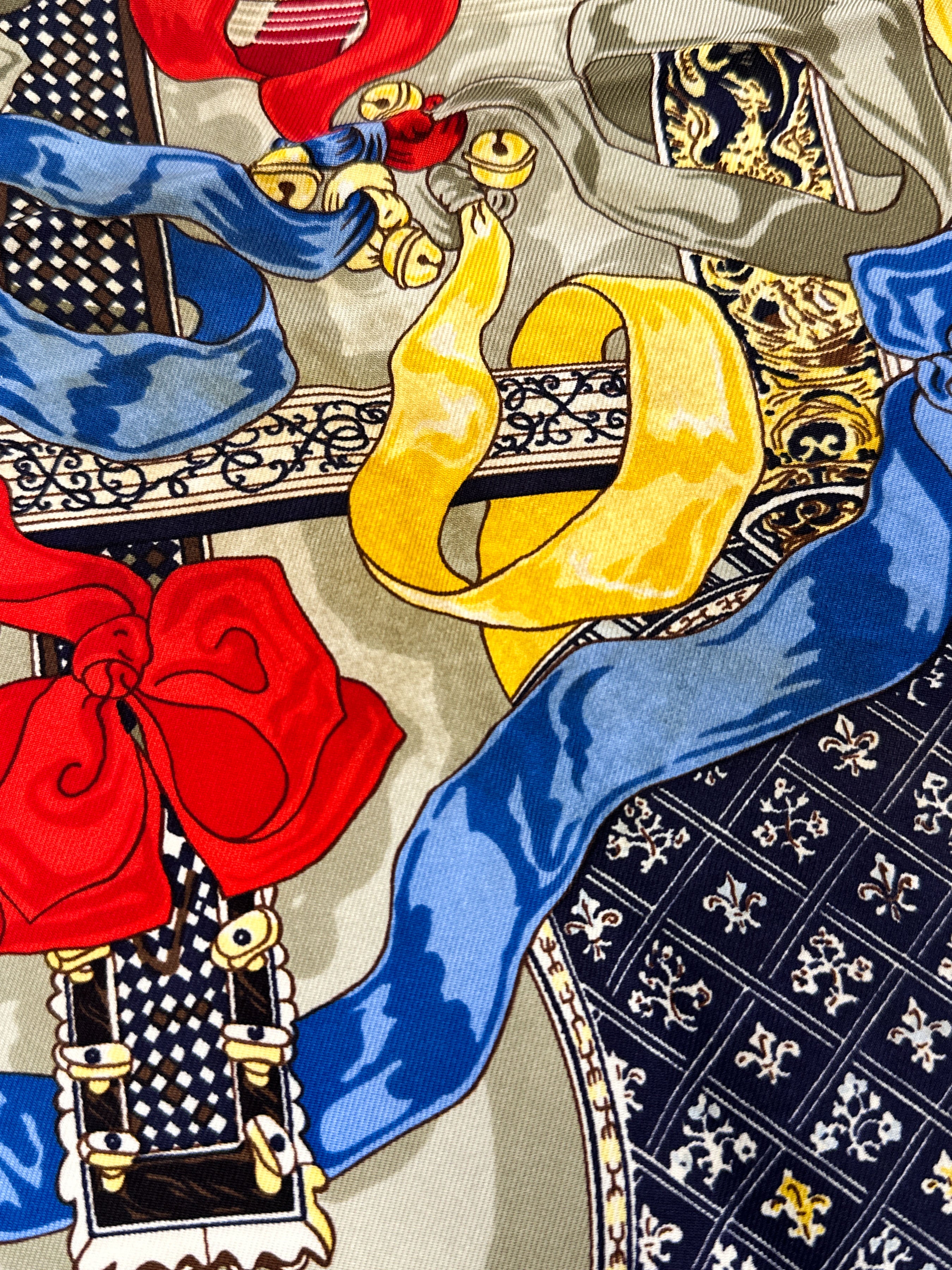 Hermès Au Clair de la Lune 90