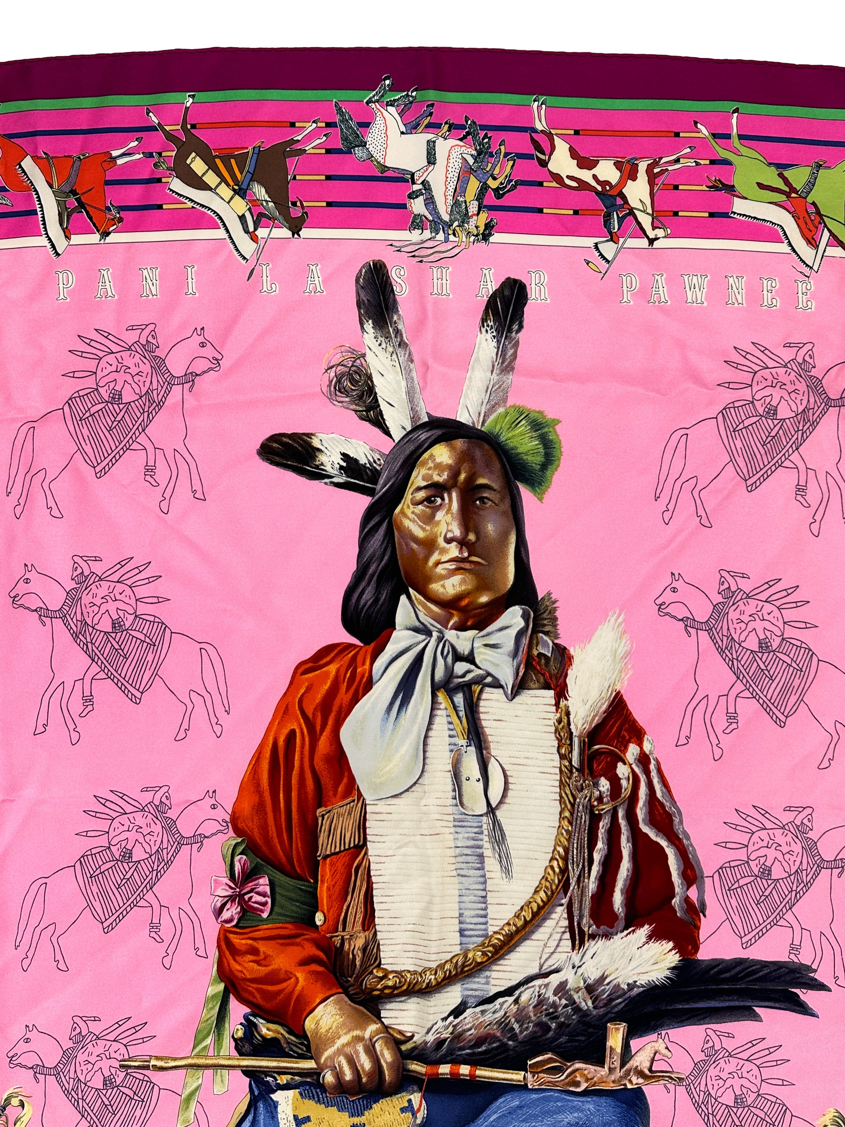 Hermès Pani La Shar Pawnee 90