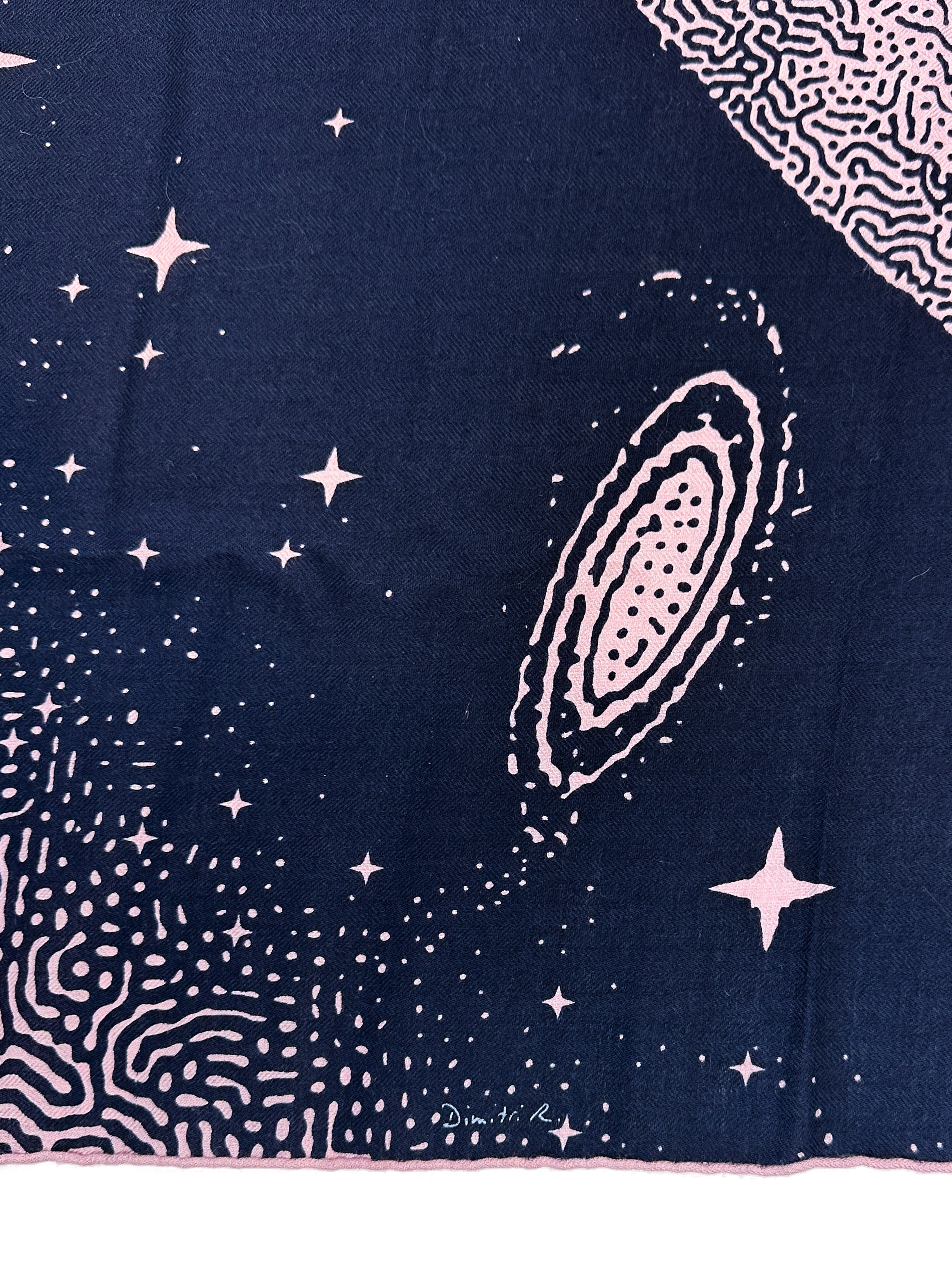 Hermès Clair de Lune Cashmere Silk 140