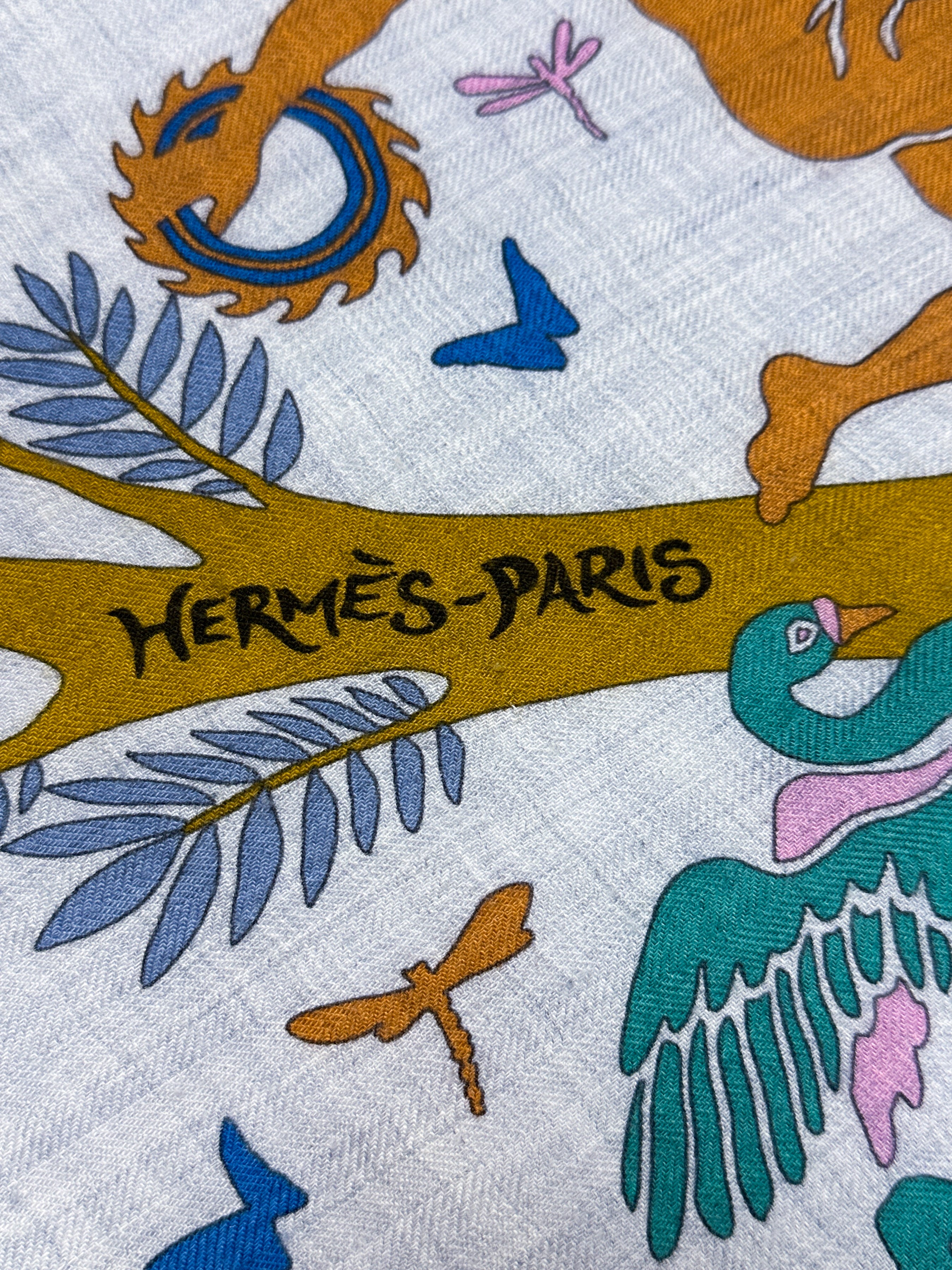 Hermès Sous le Charme d'Orphée Cashmere Silk 140