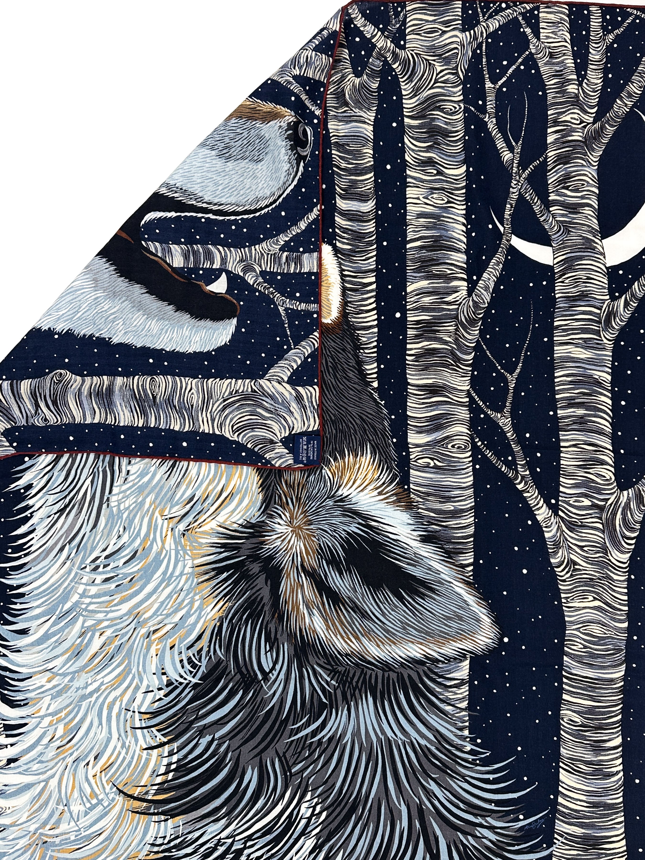 Hermès Awooooo! Cashmere Silk 100