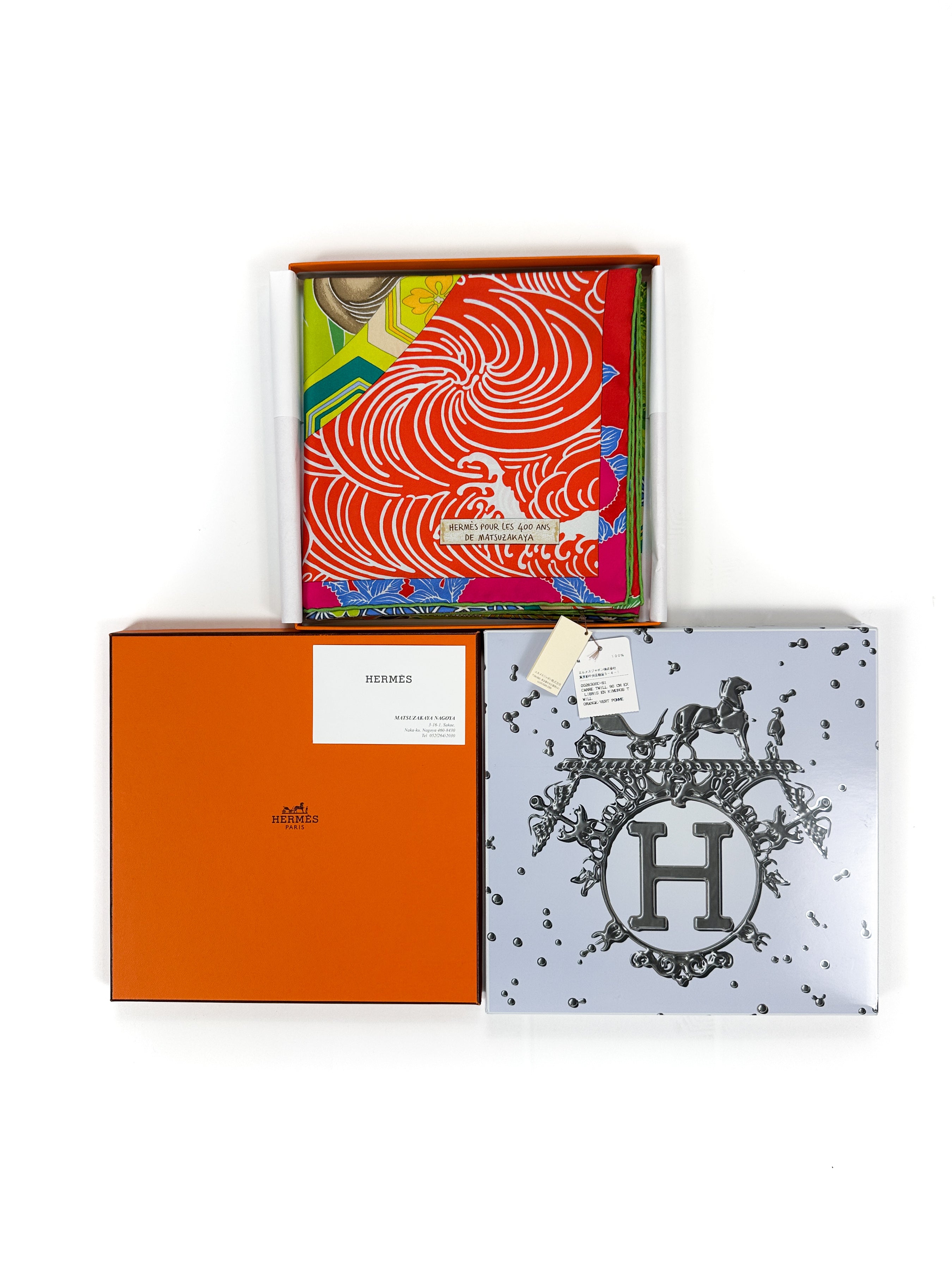 Hermès Ex-Libris en Kimonos Special Edition 400 Years of Matsuzakaya 90