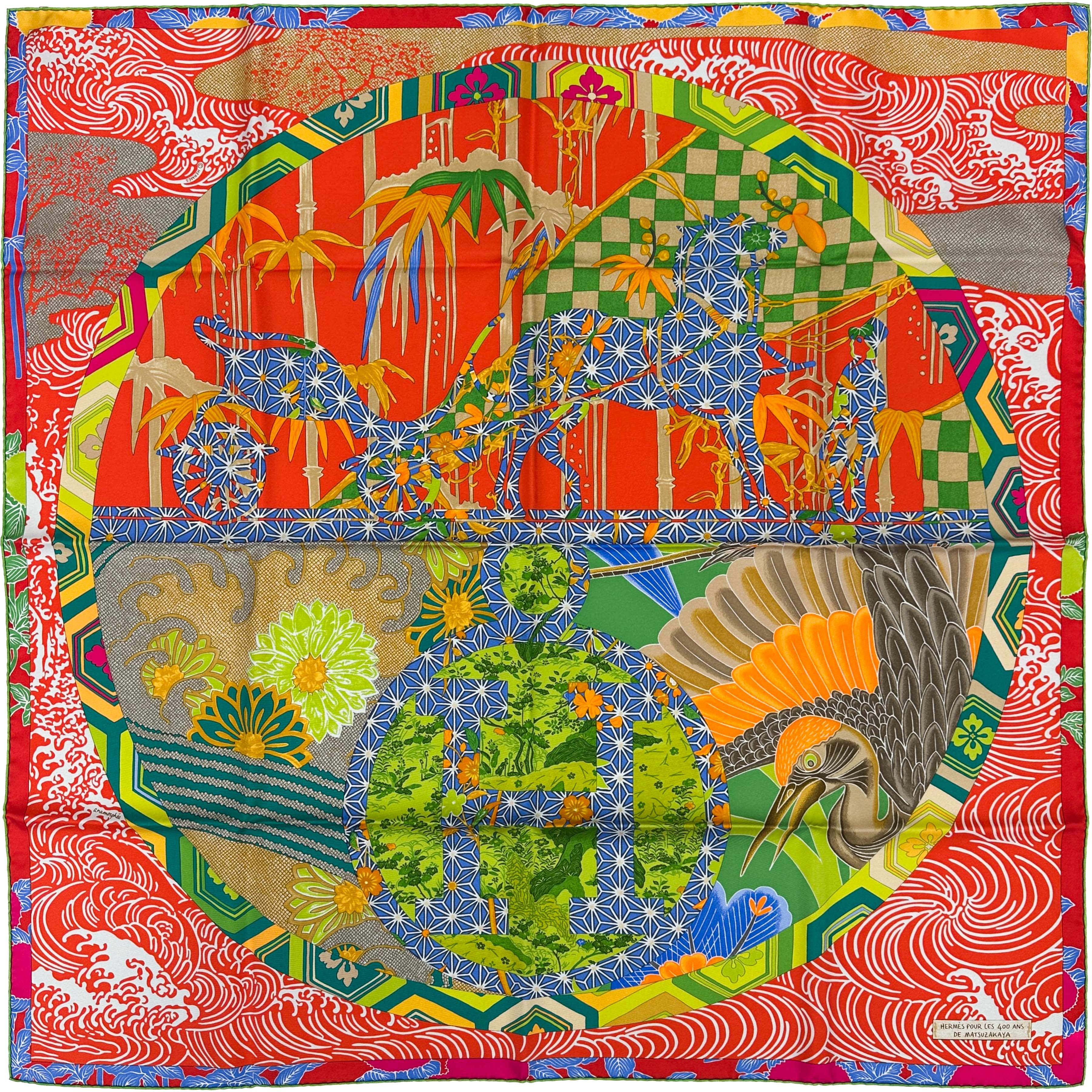 Hermès Ex-Libris en Kimonos Special Edition 400 Years of Matsuzakaya 90