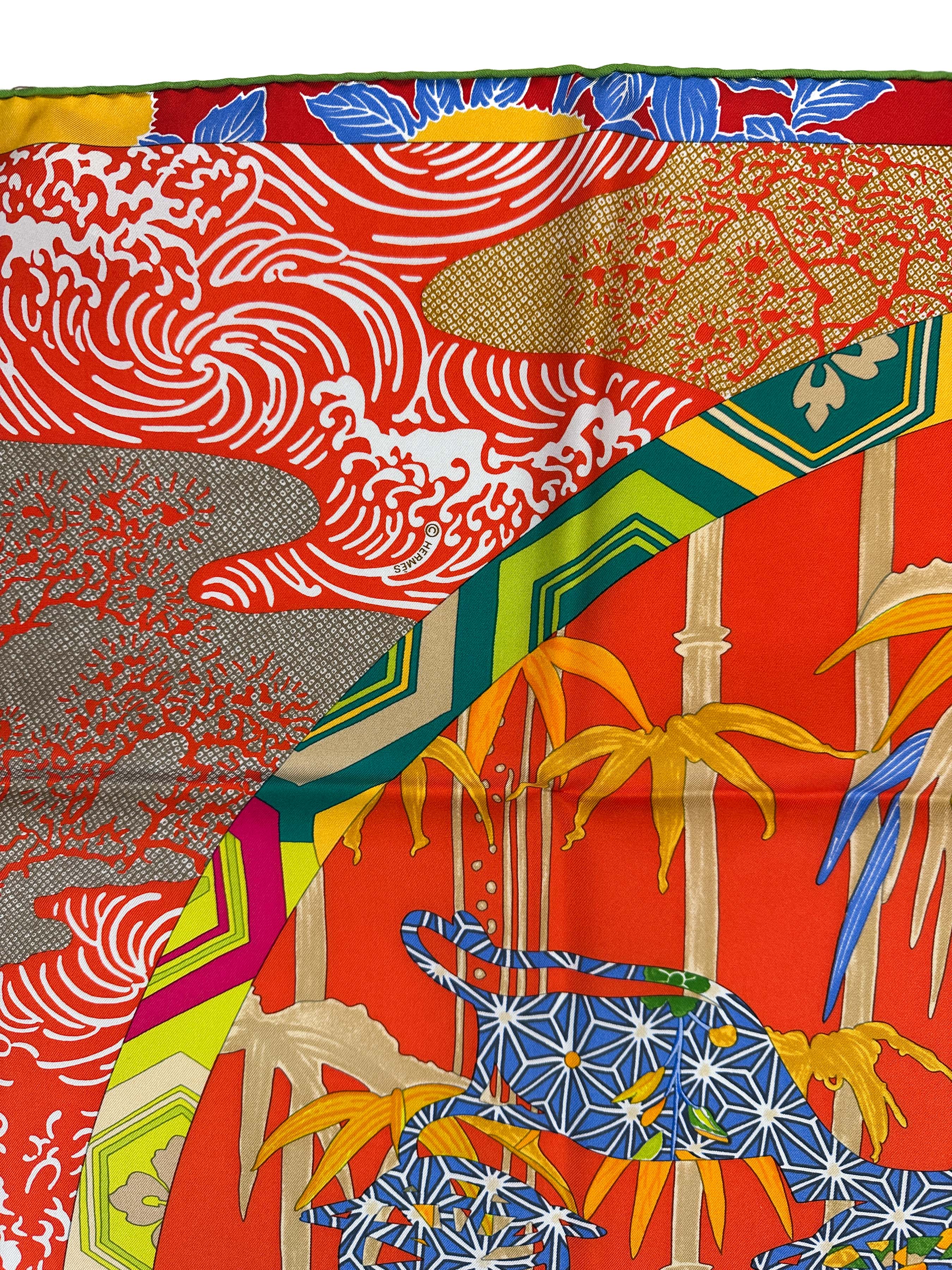 Hermès Ex-Libris en Kimonos Special Edition 400 Years of Matsuzakaya 90