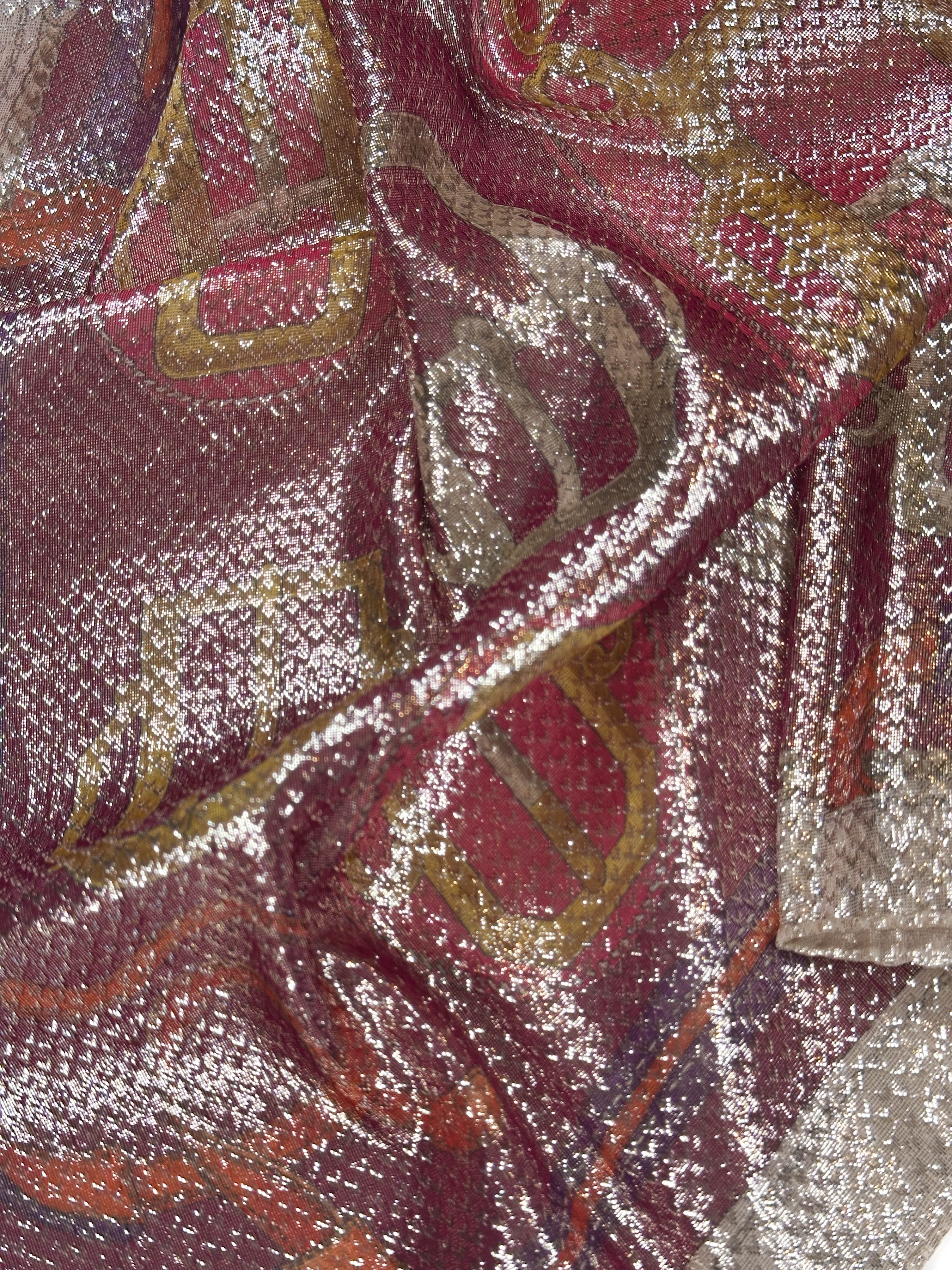 Hermès Bouclerie d'Attelage Glitter 70