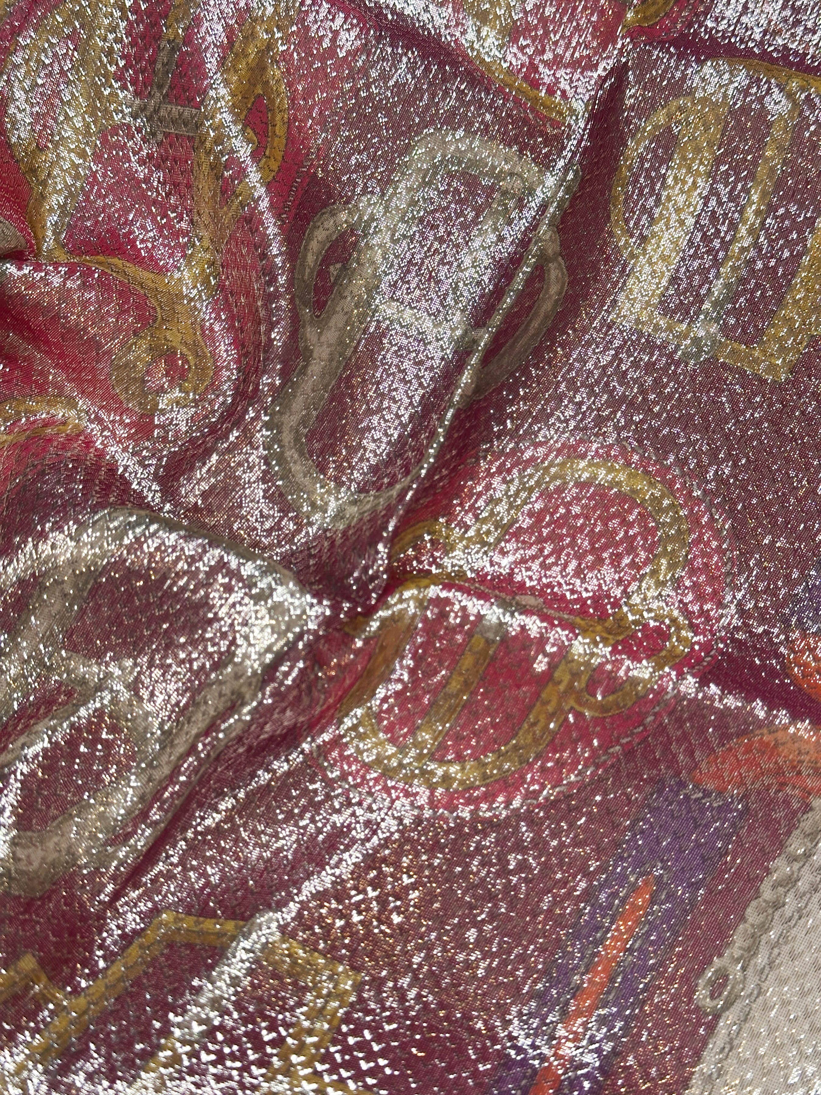 Hermès Bouclerie d'Attelage Glitter 70