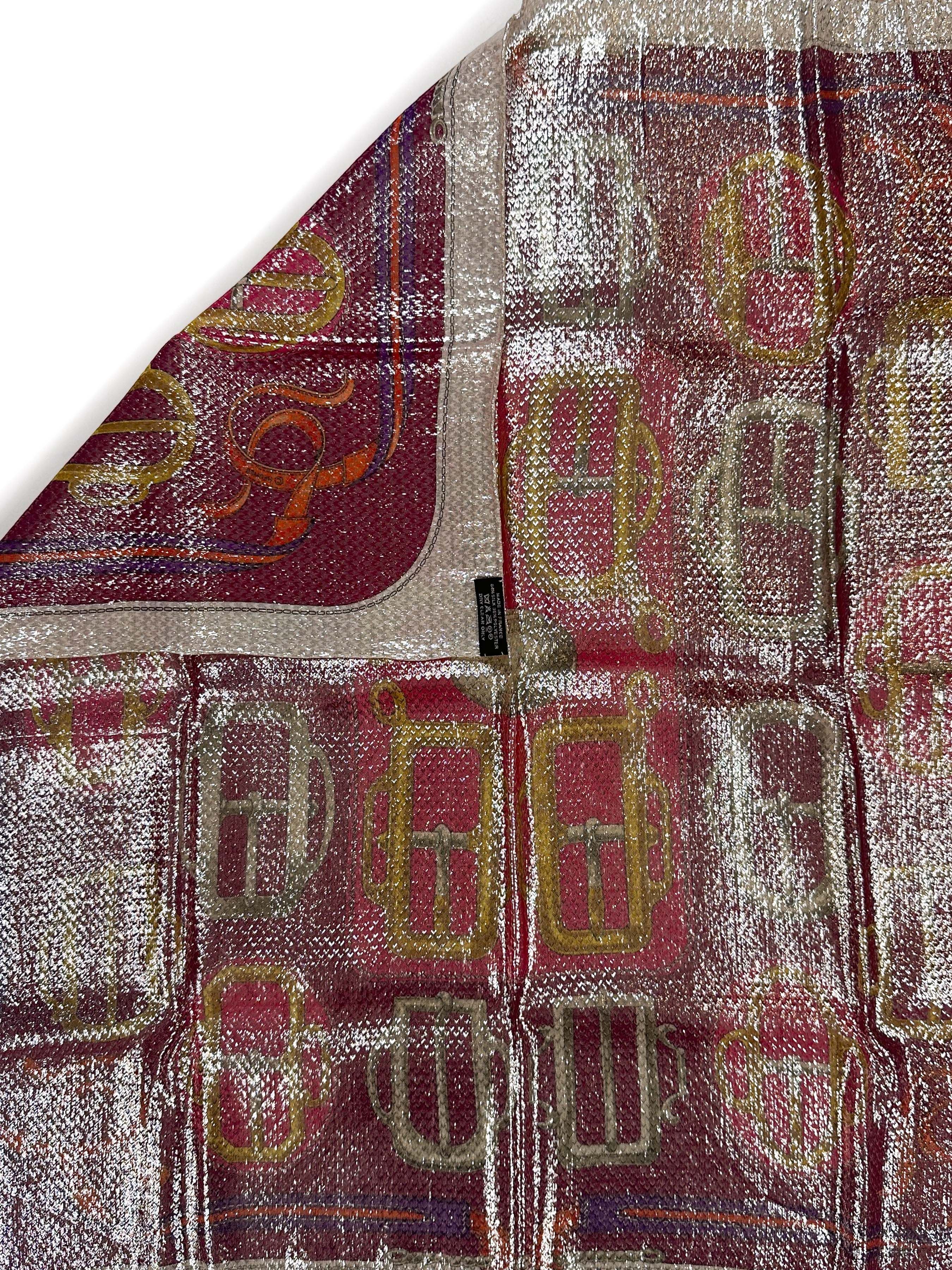 Hermès Bouclerie d'Attelage Glitter 70