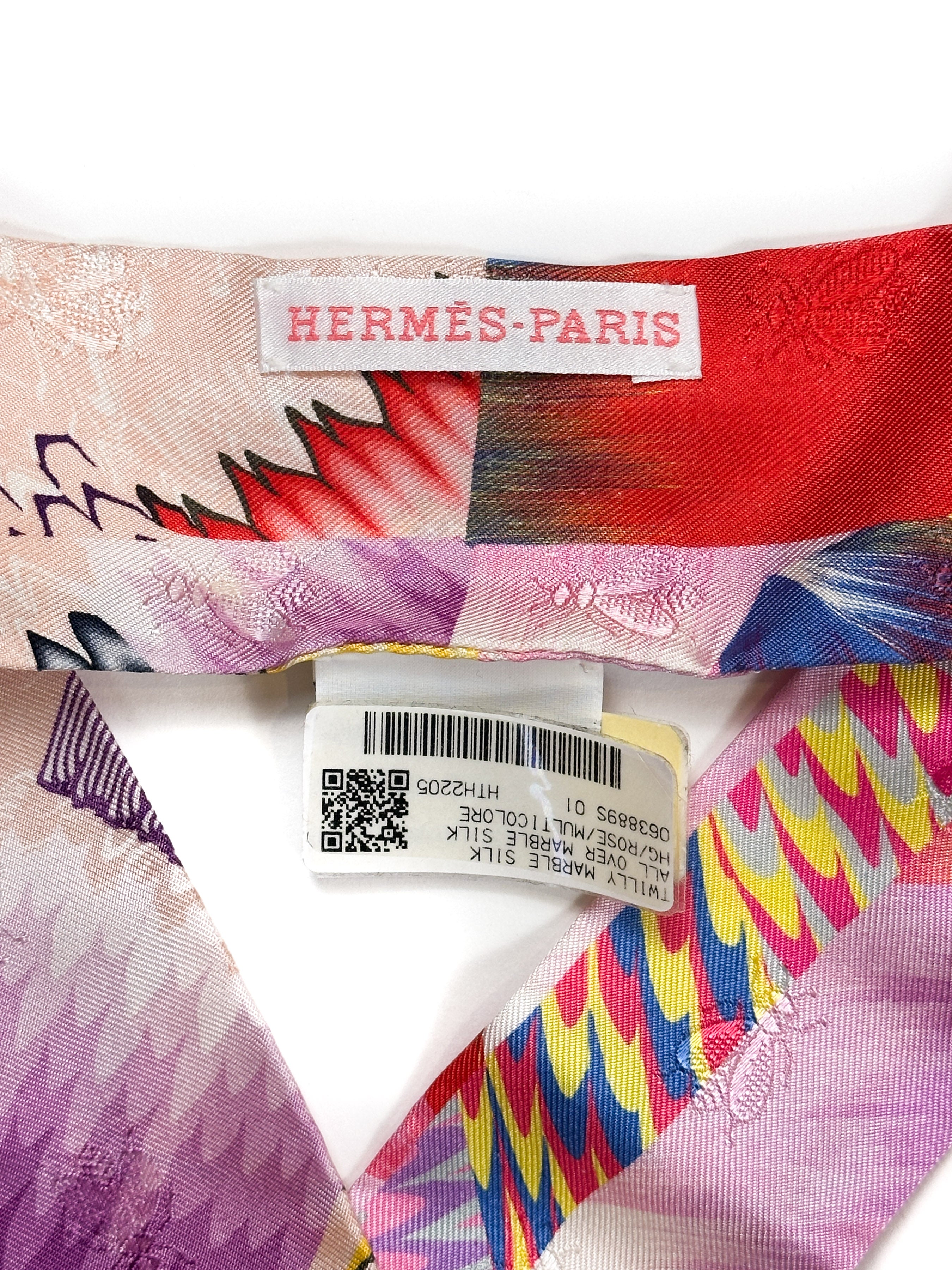 Hermès Marble Jacquard Twilly