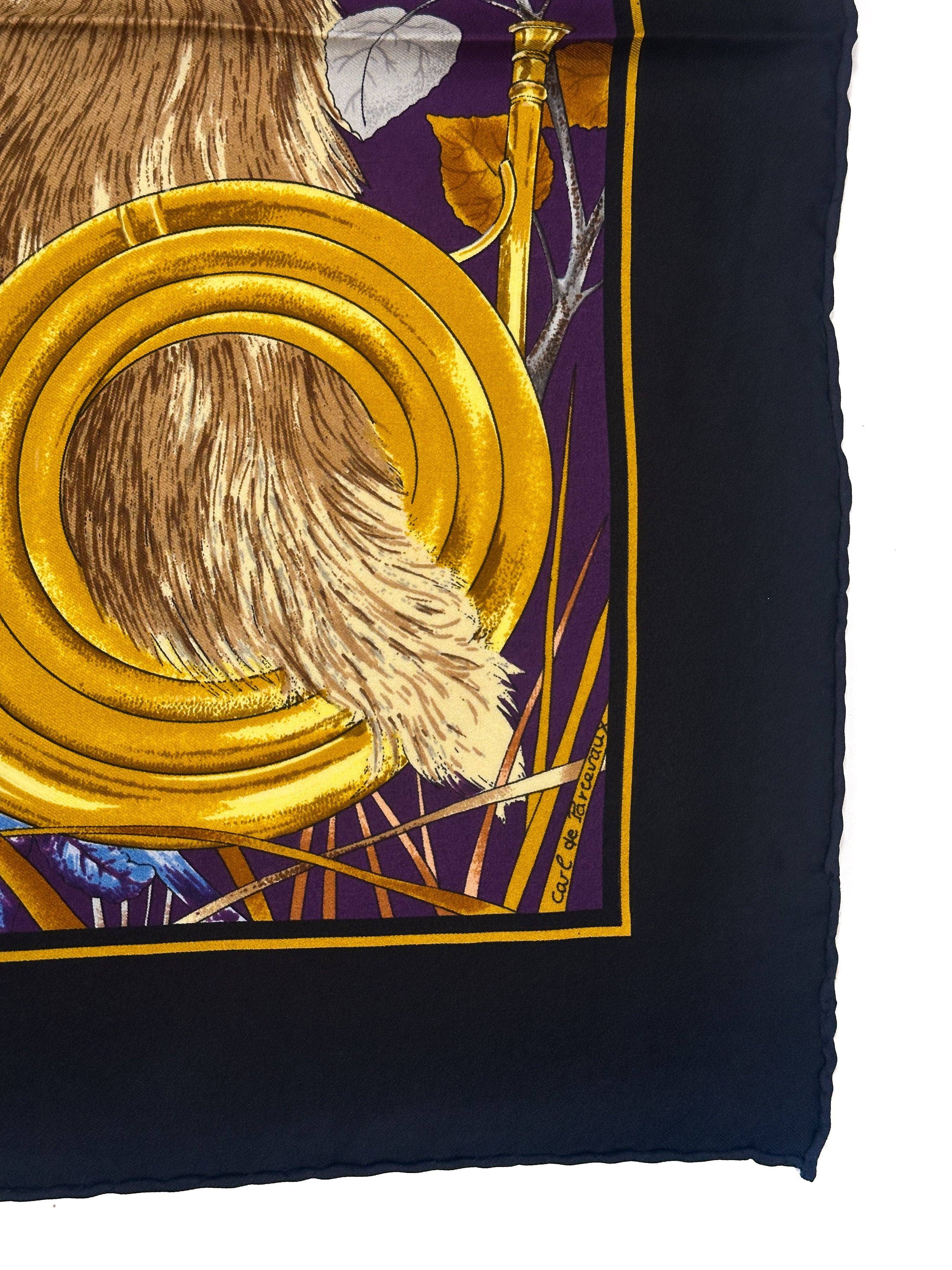 Hermès Chasse Au Bois 90