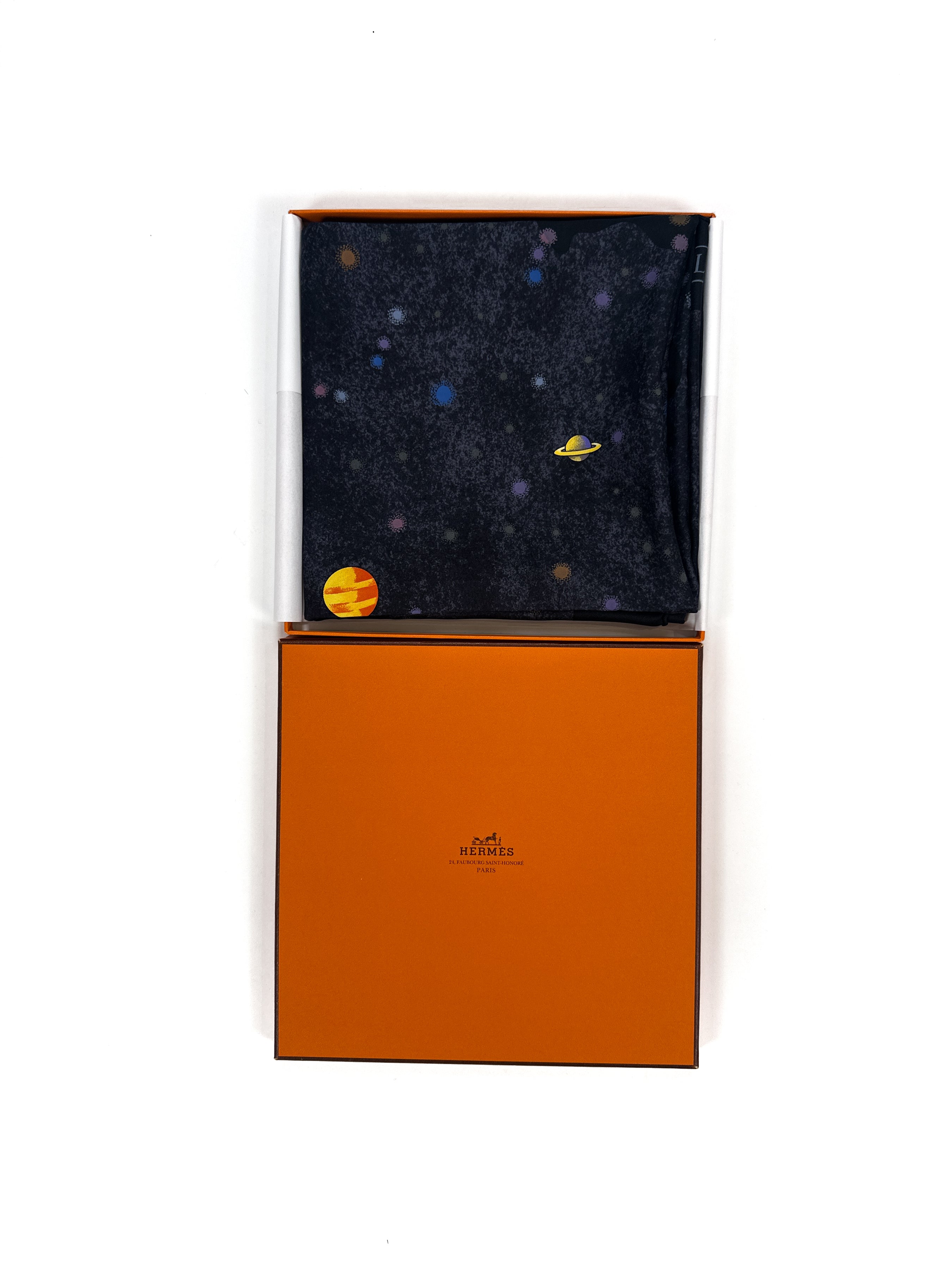 Hermès Limited Edition Glow In The Dark La Voie Lactée 90