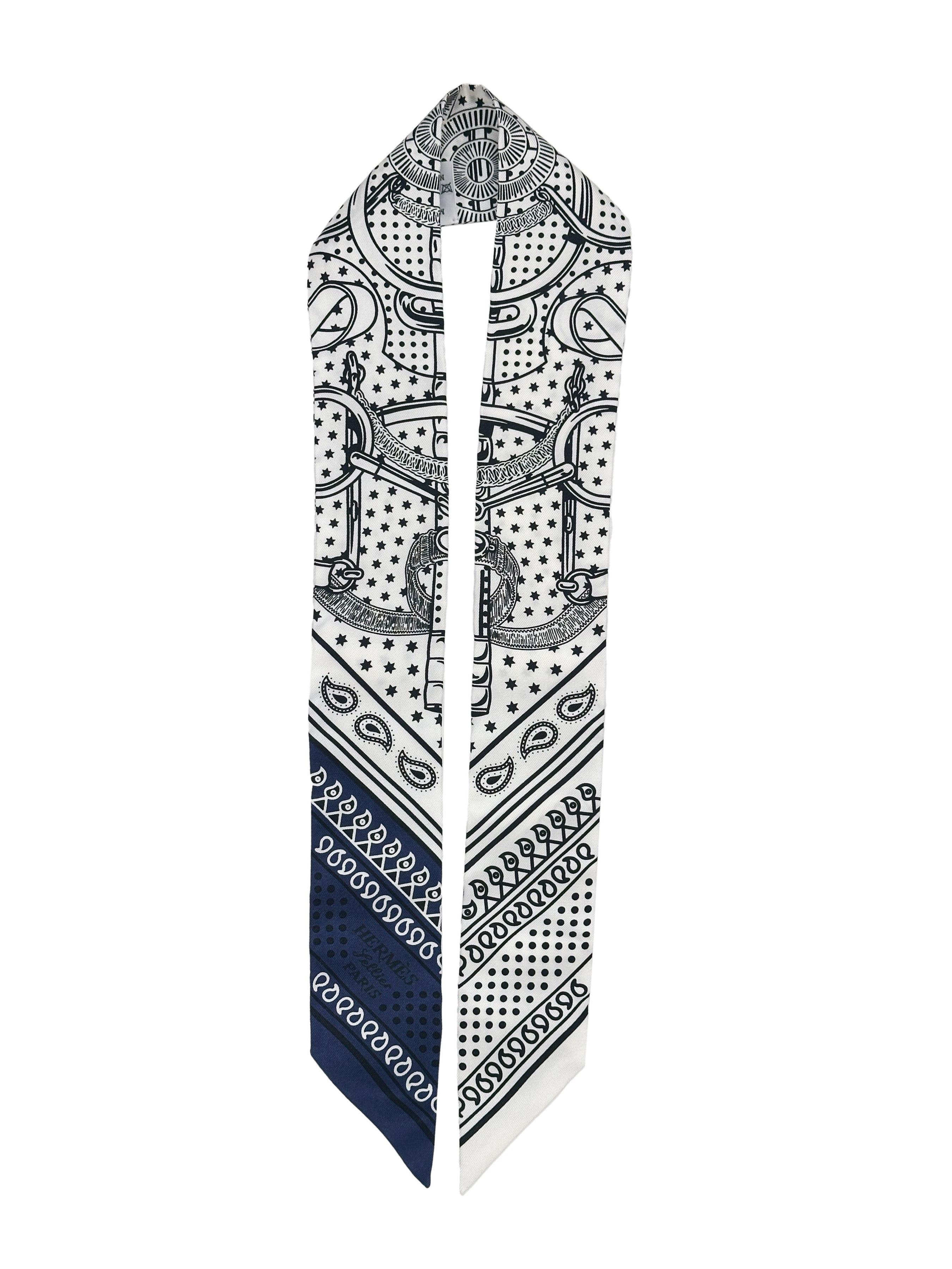 Hermès Eperon d'Or Bandana Twilly