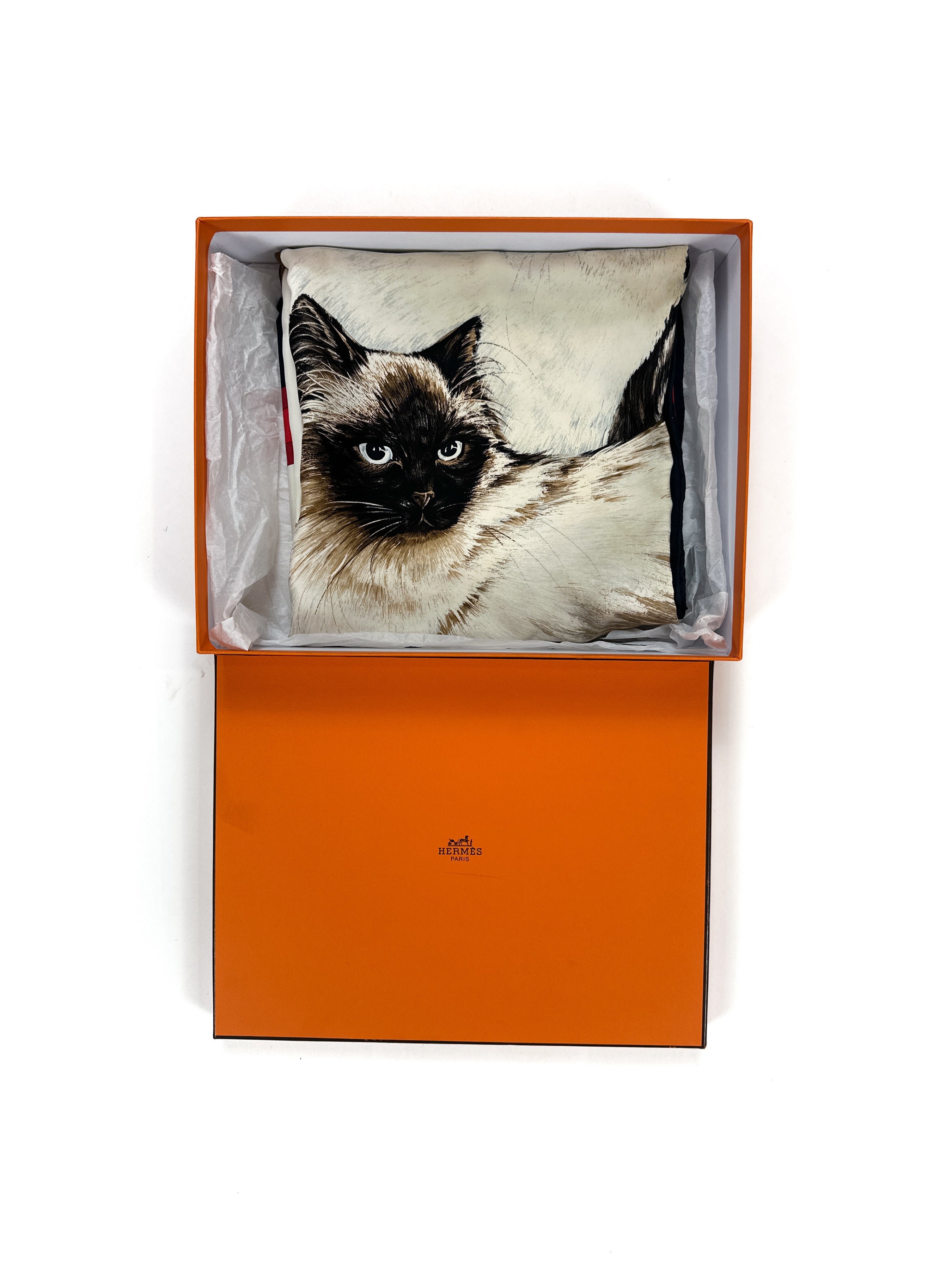 Hermès Les Chats 90