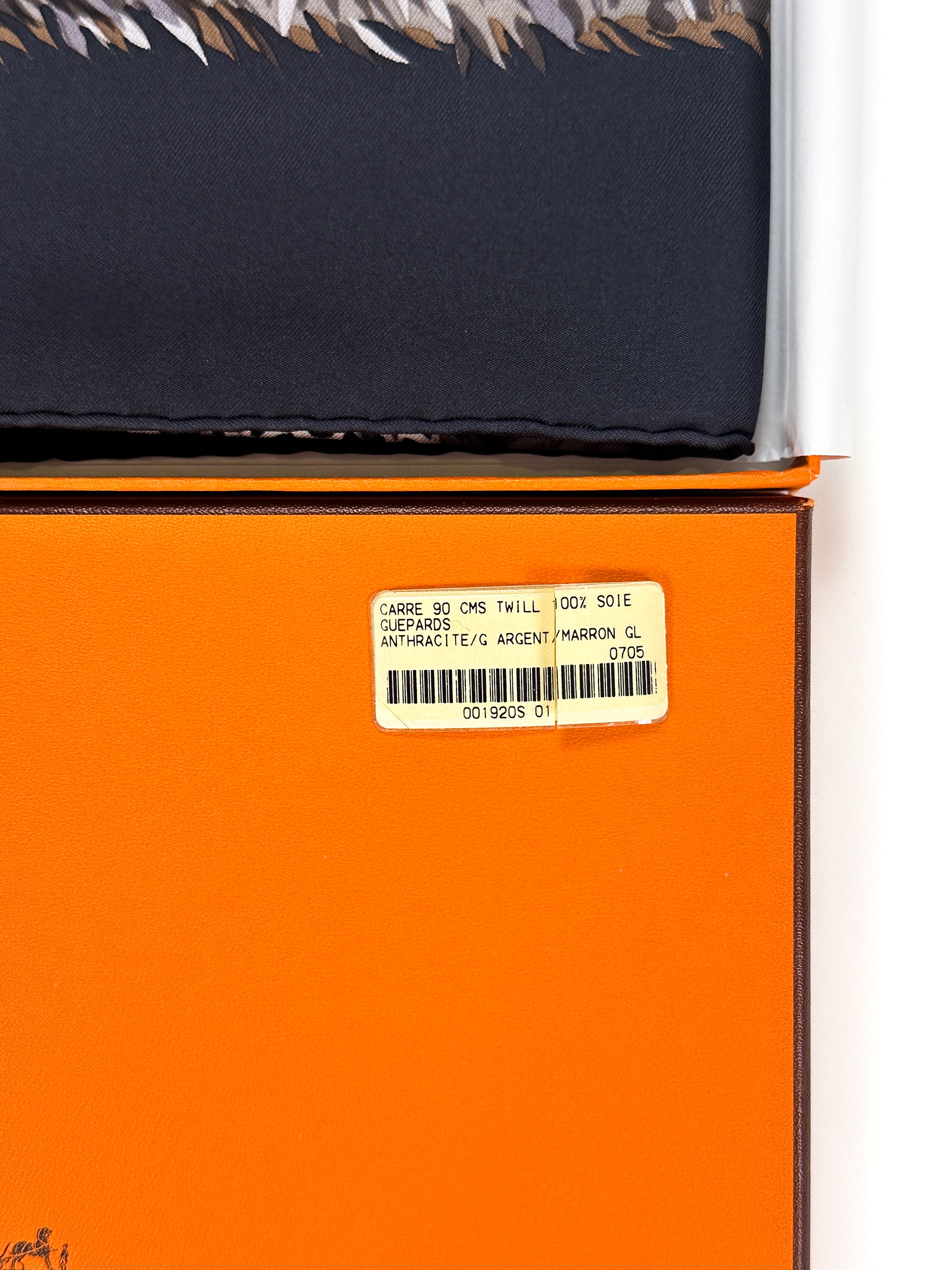 Hermès Guépards 90