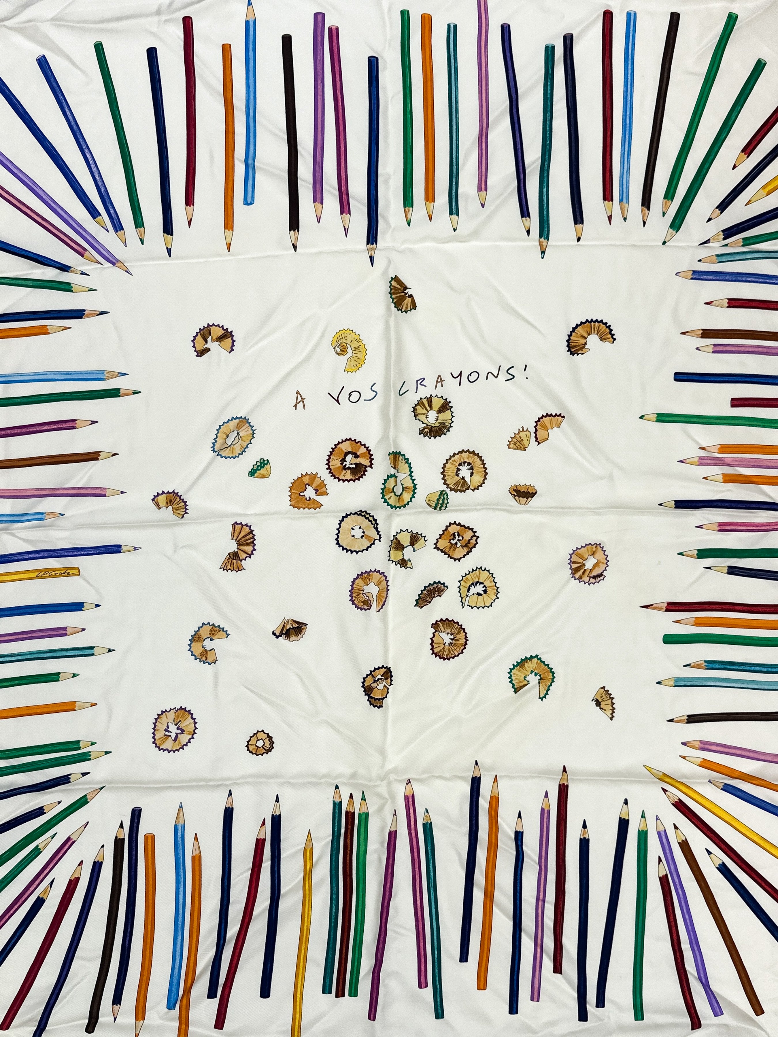 Hermès A Vos Crayons 90