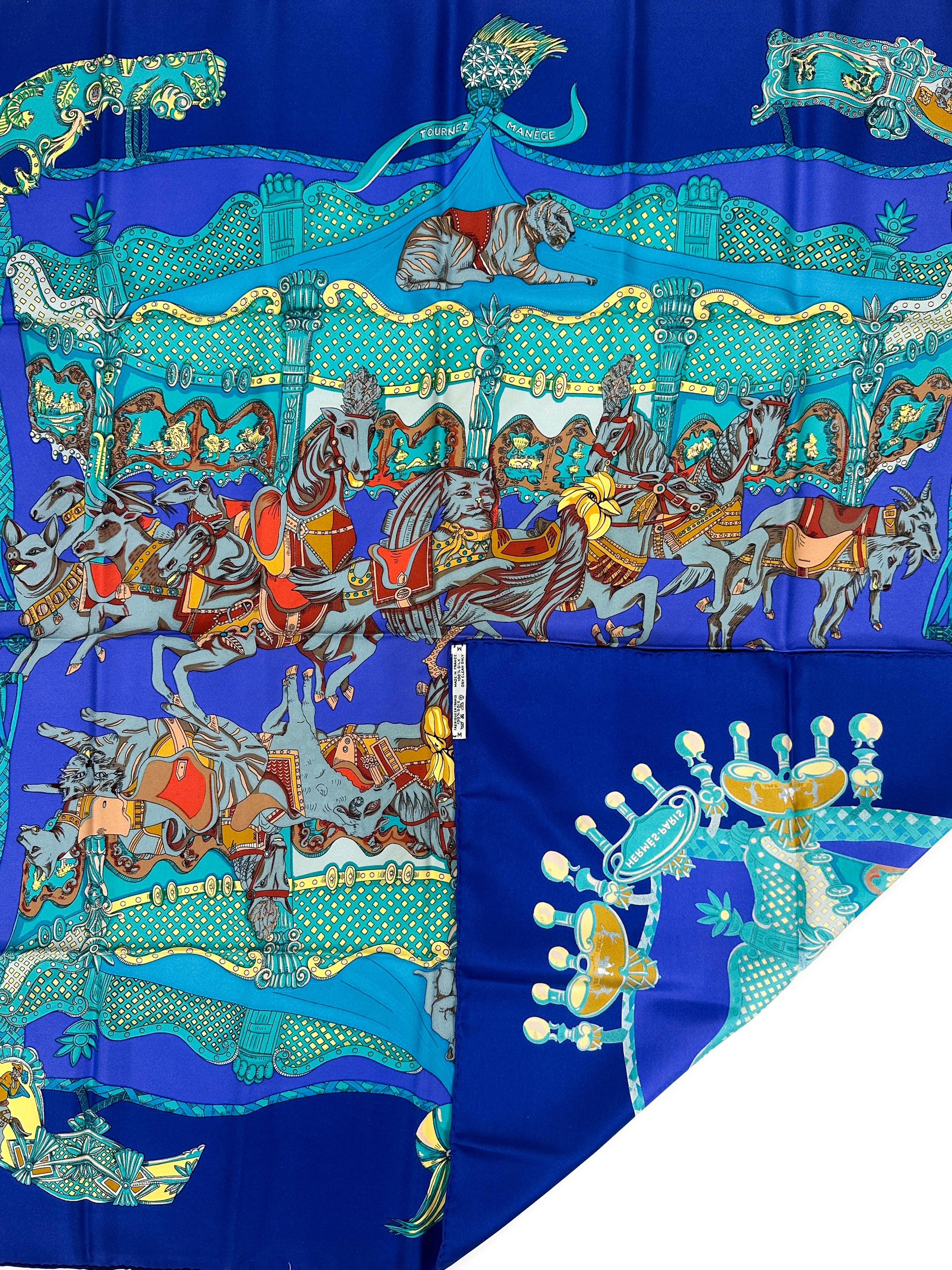 Hermès Tournez Manège 90
