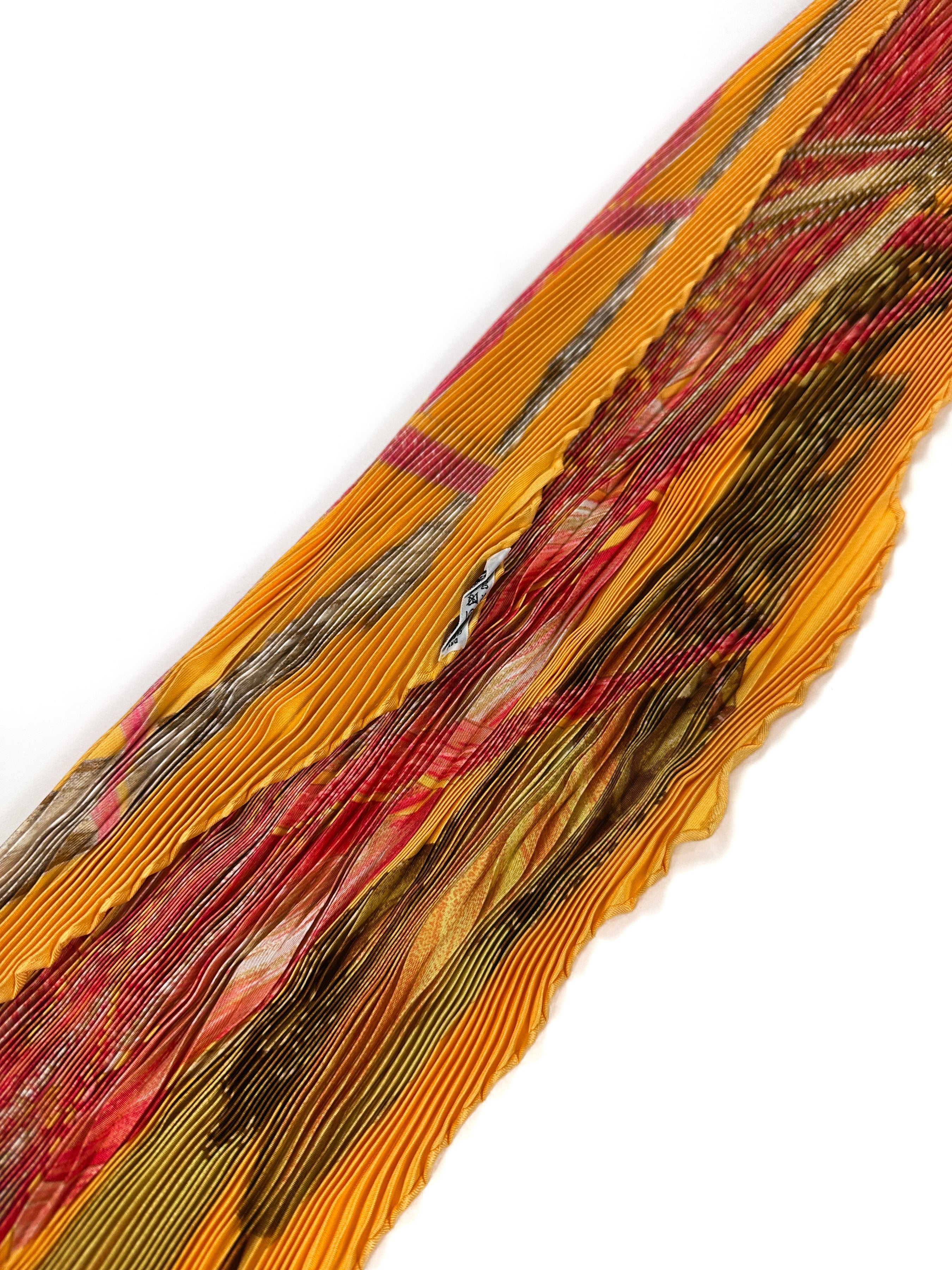 Hermès Jardin Creole Detail Plissé 90