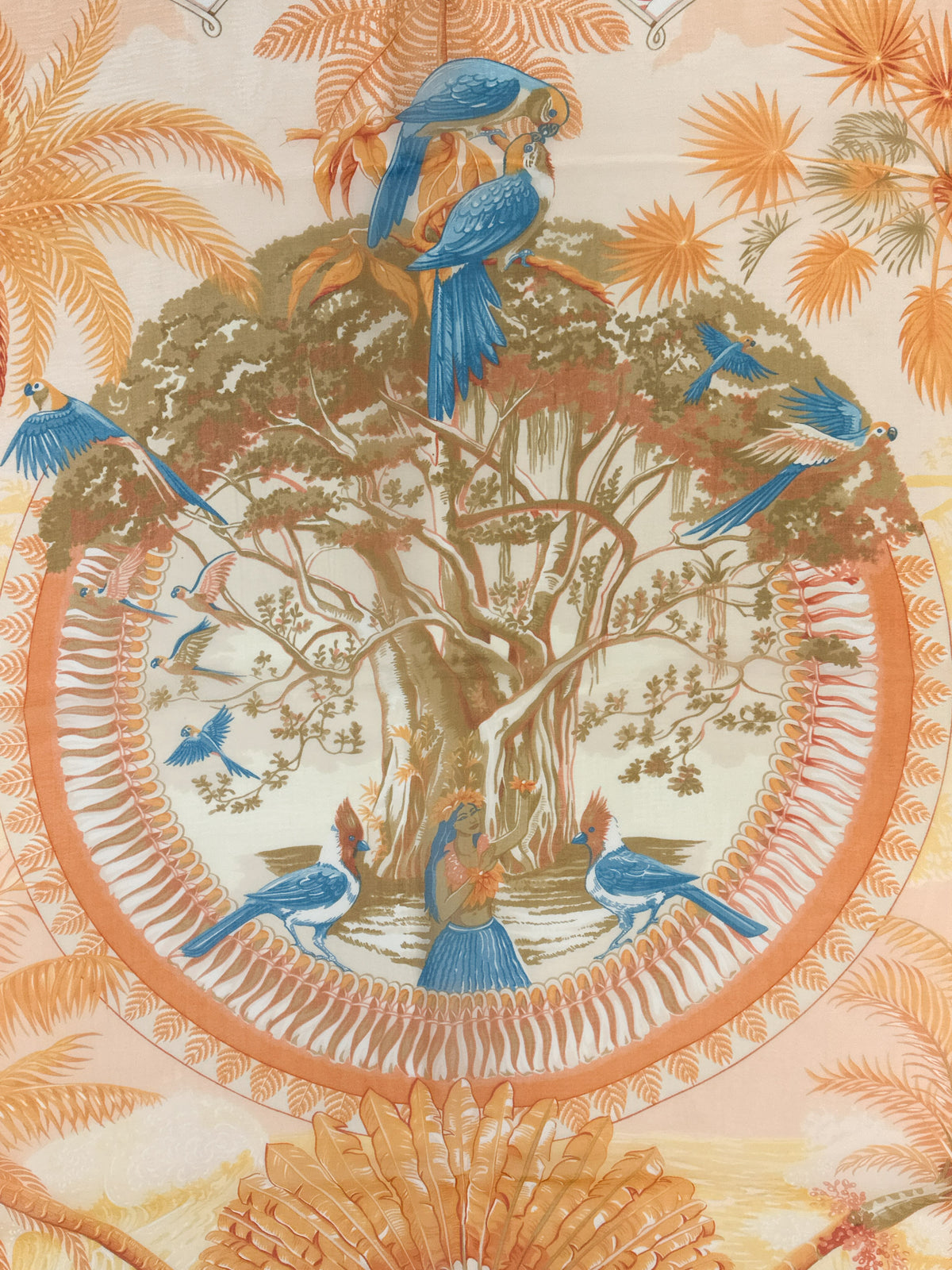 Hermès Aloha Mousseline 90