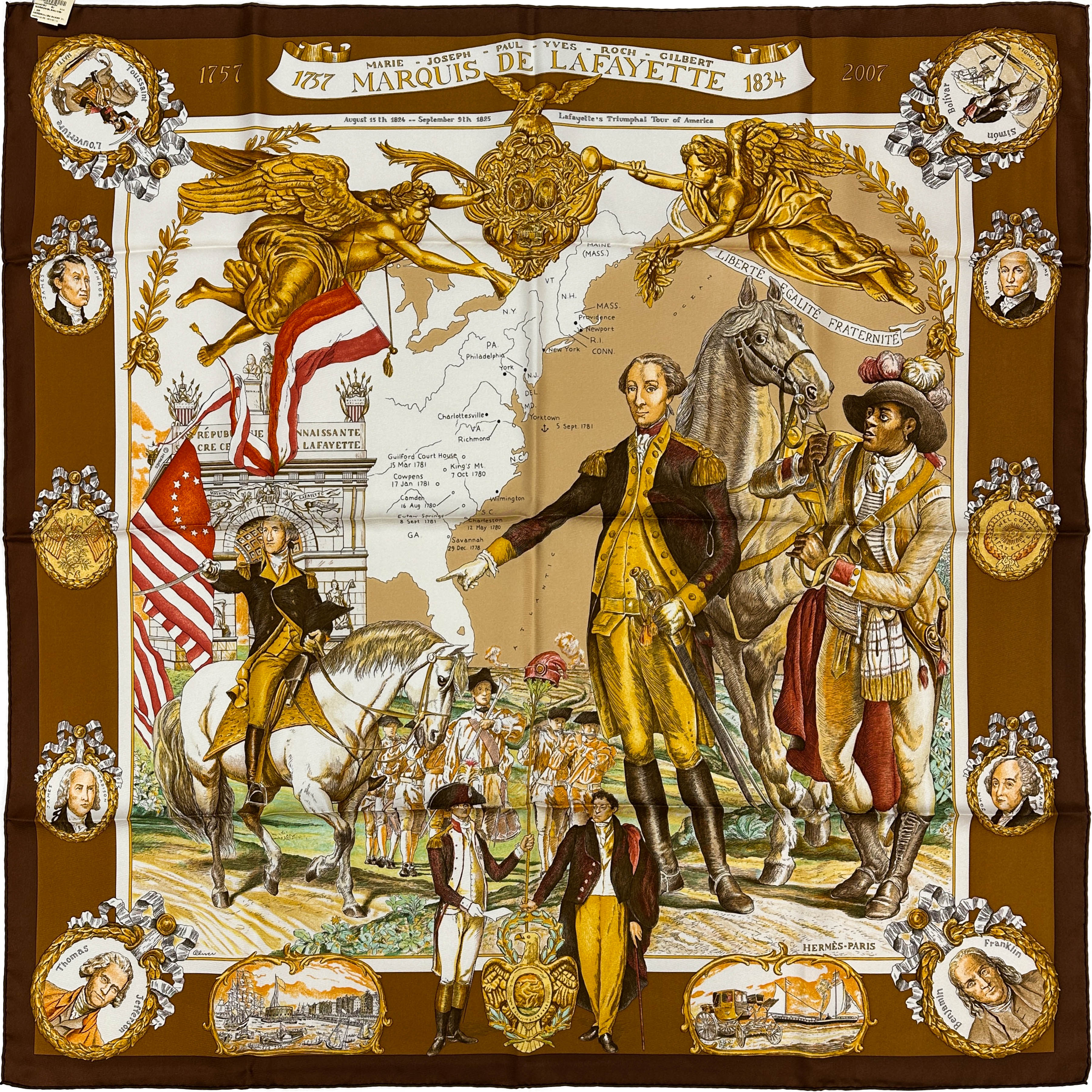 Hermès Marquis de Lafayette 90