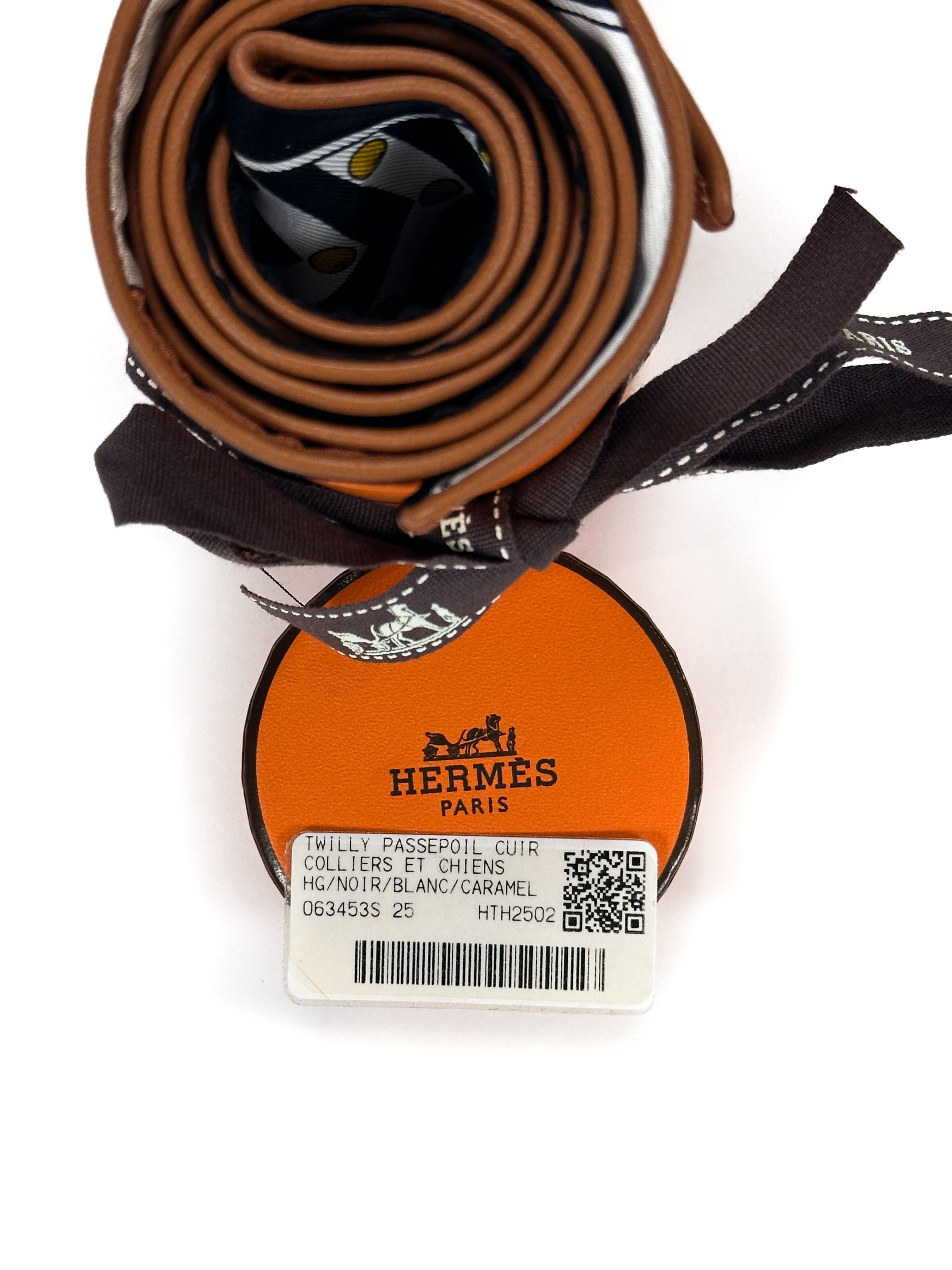 Hermès Colliers et Chiens Forever Twilly