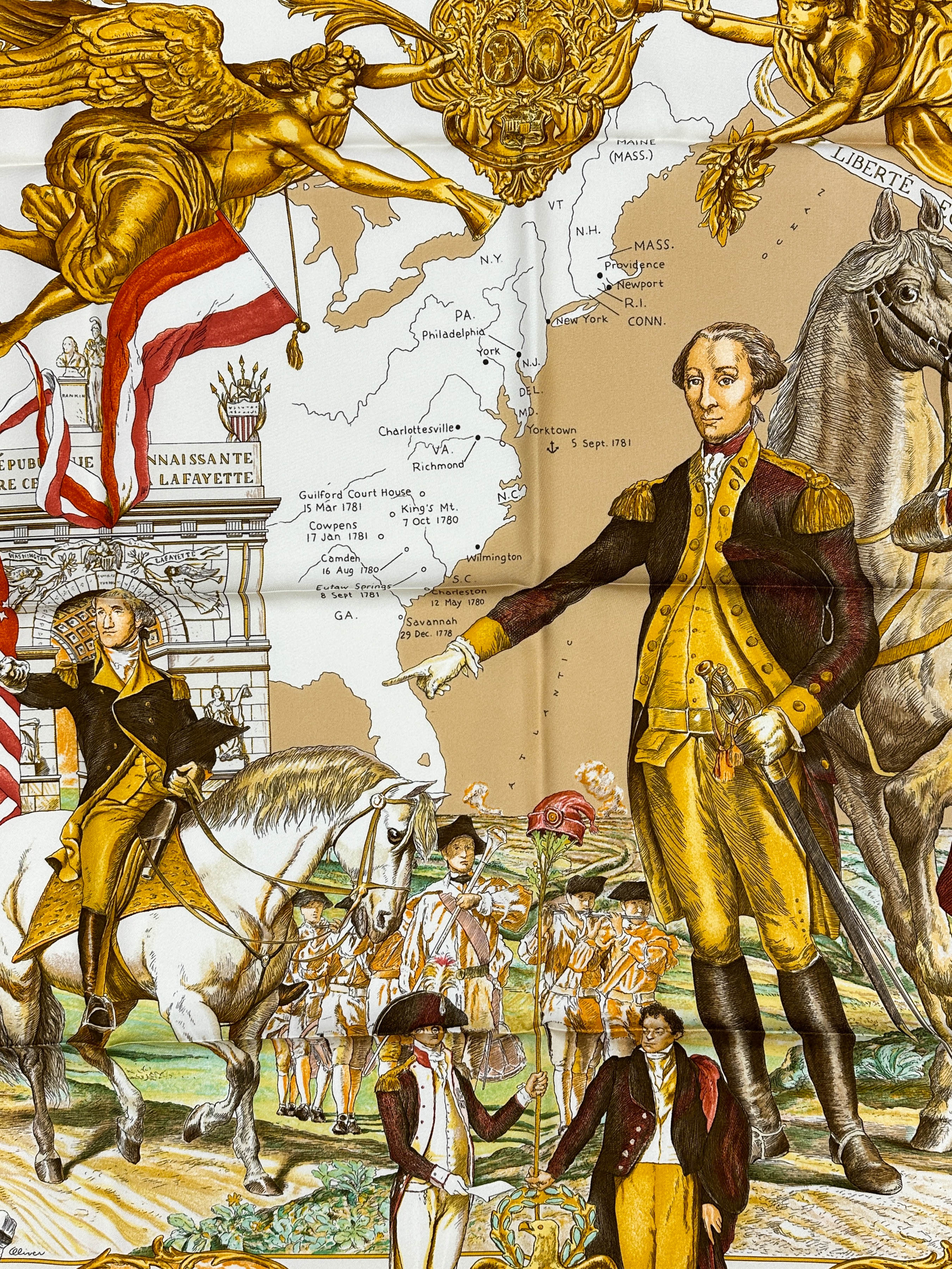 Hermès Marquis de Lafayette 90