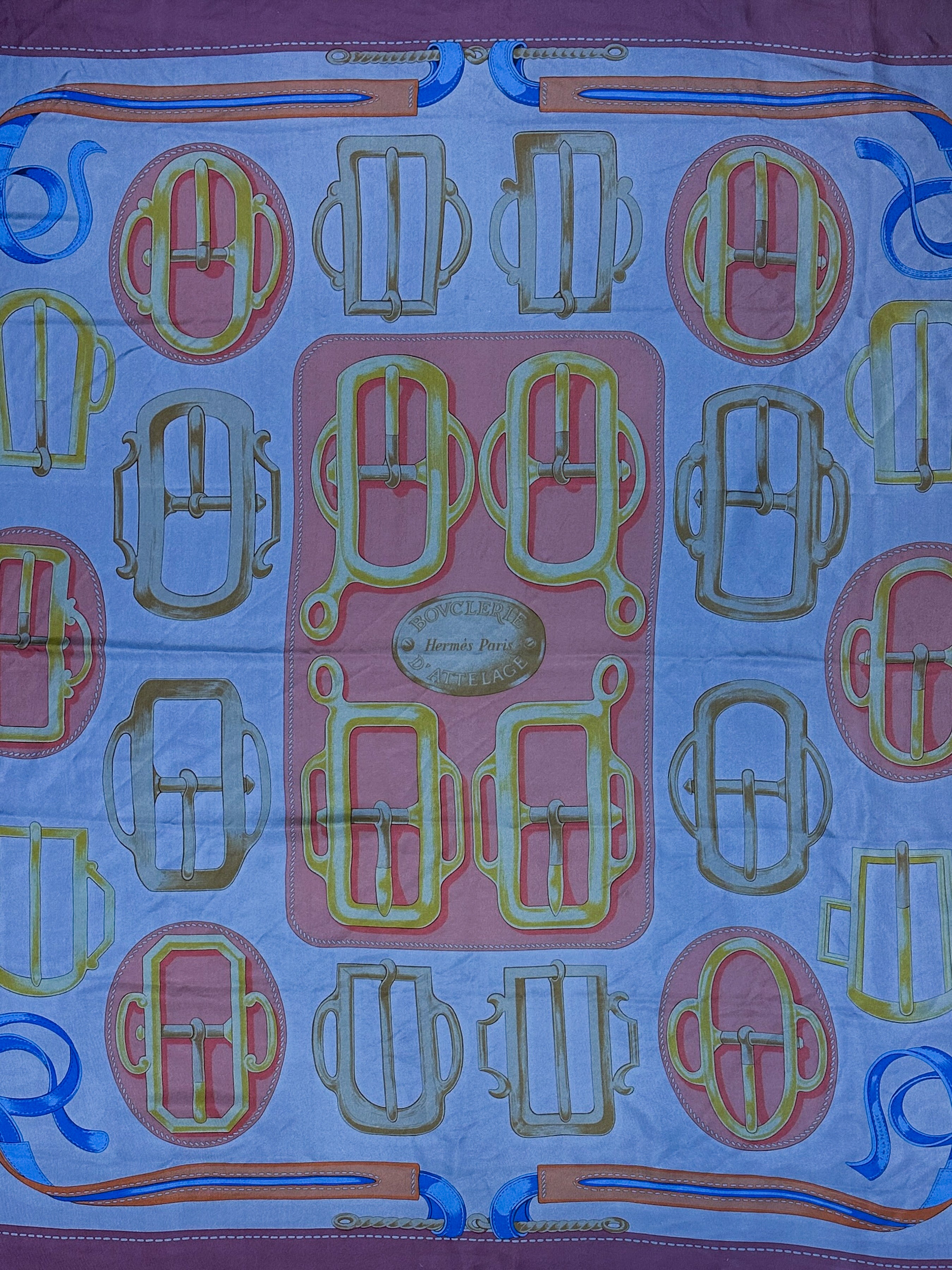 Hermès Bouclerie Moderne Dip Dye 140