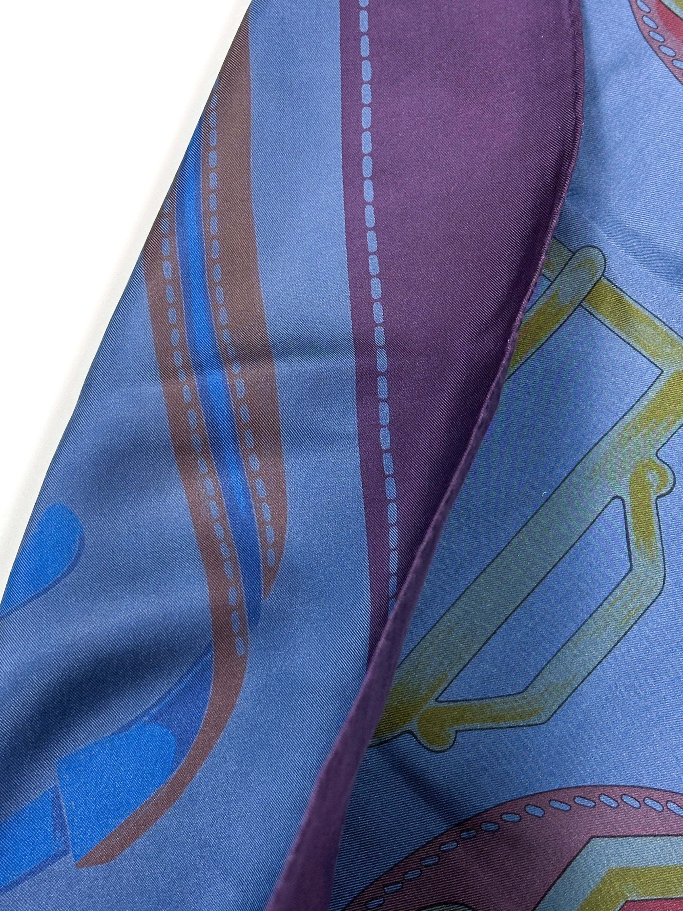 Hermès Bouclerie Moderne Dip Dye 140