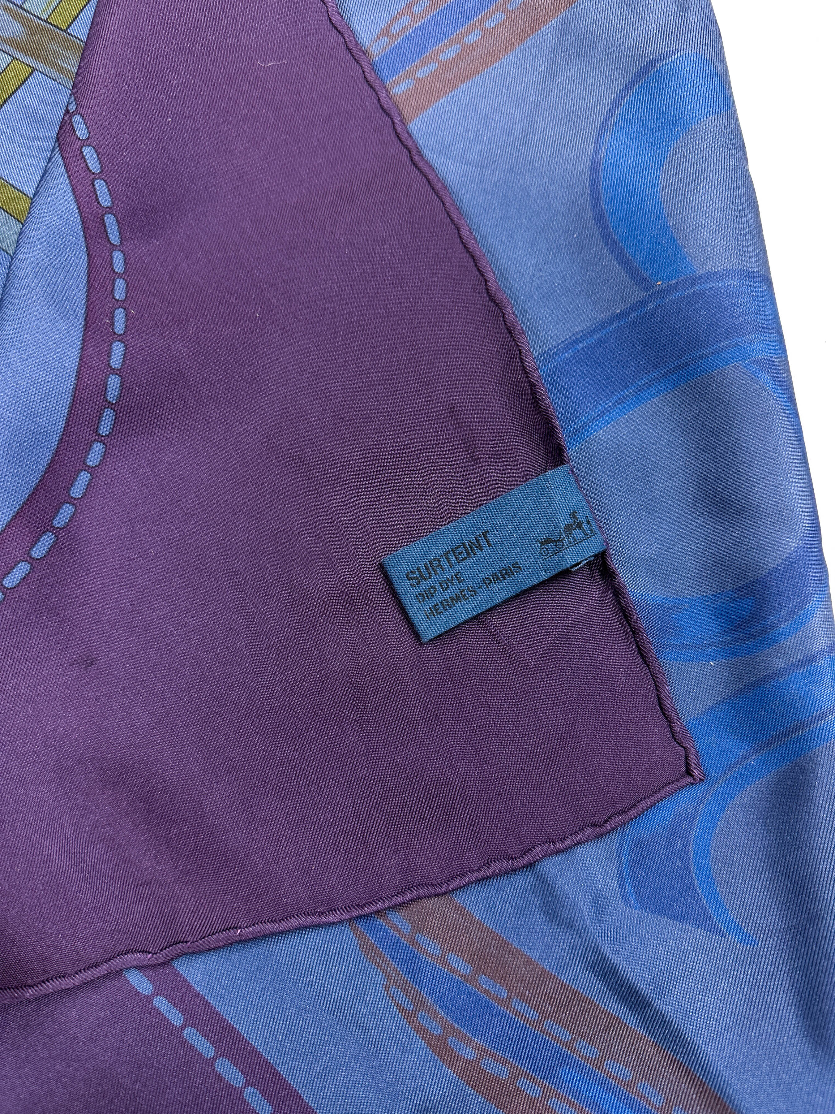 Hermès Bouclerie Moderne Dip Dye 140