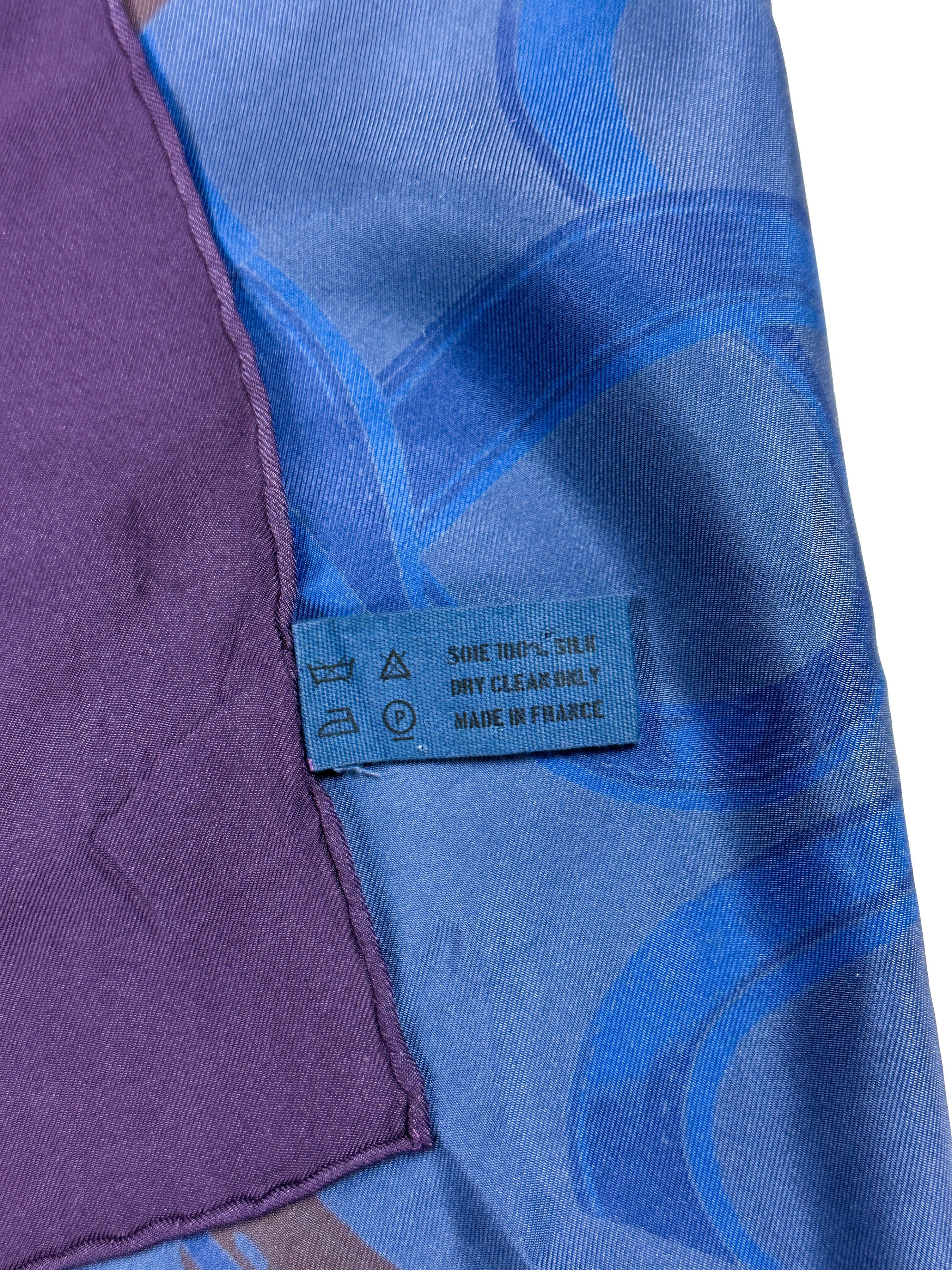 Hermès Bouclerie Moderne Dip Dye 140