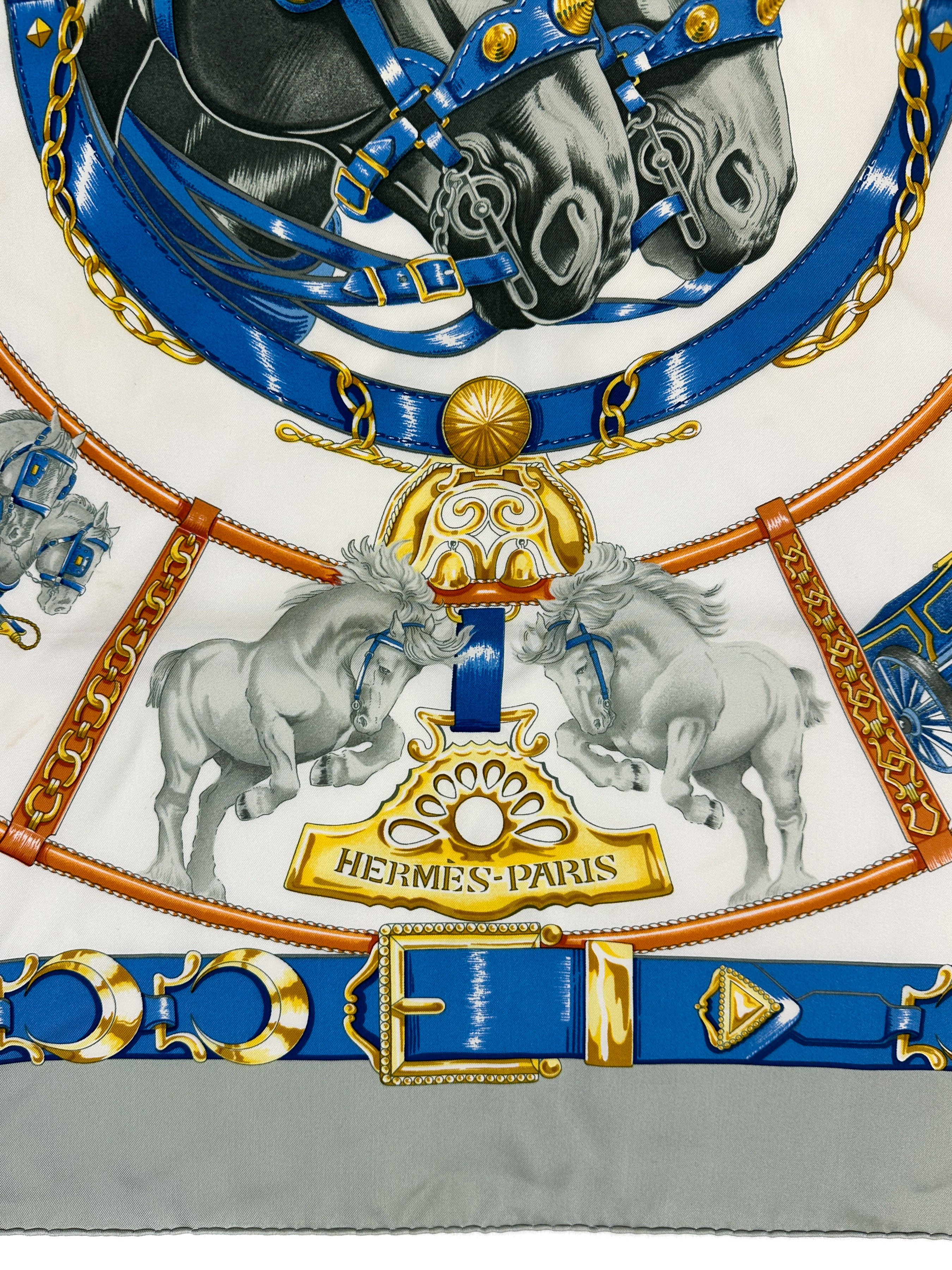Hermès Chevaux de Trait 90