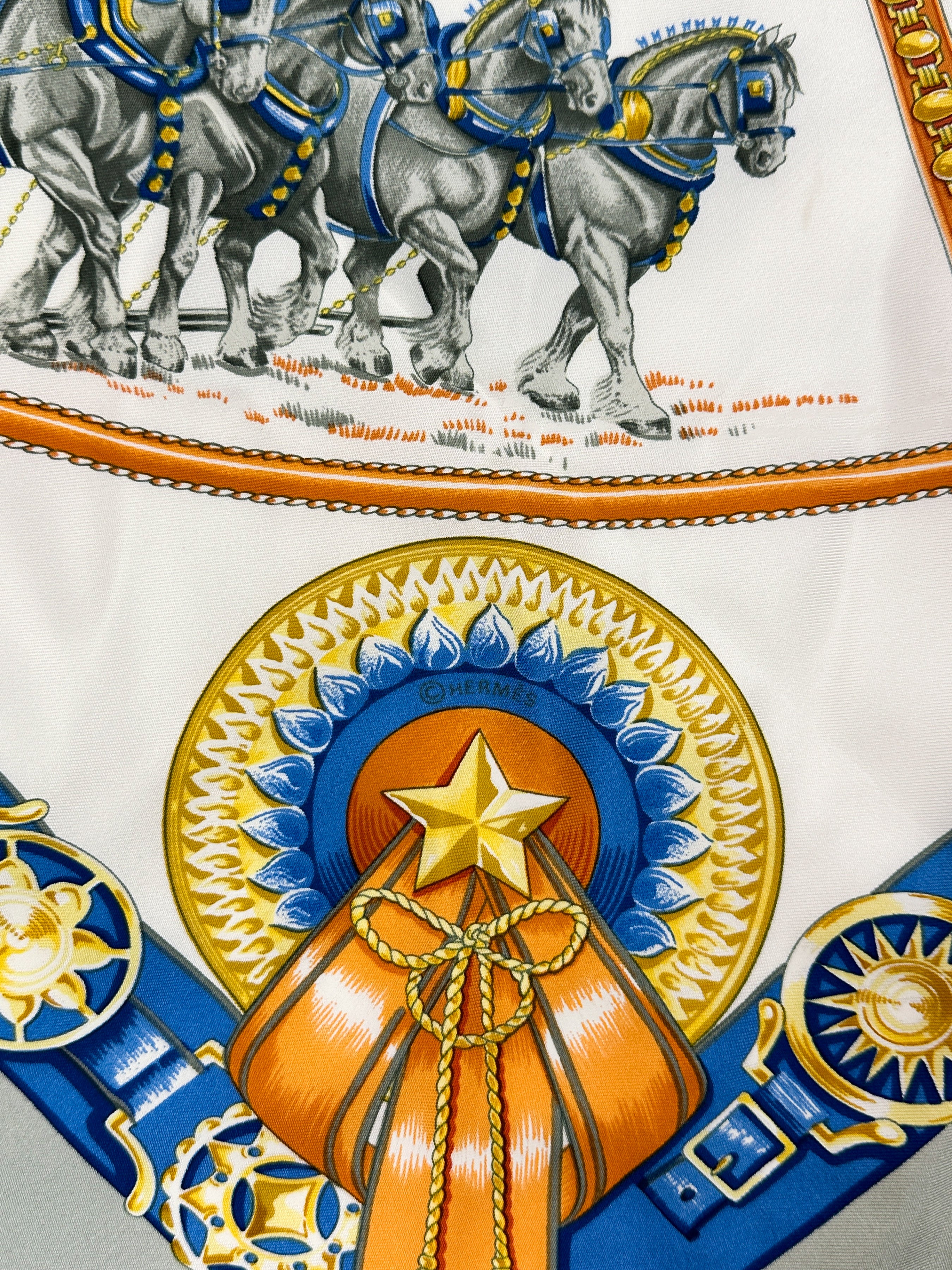 Hermès Chevaux de Trait 90