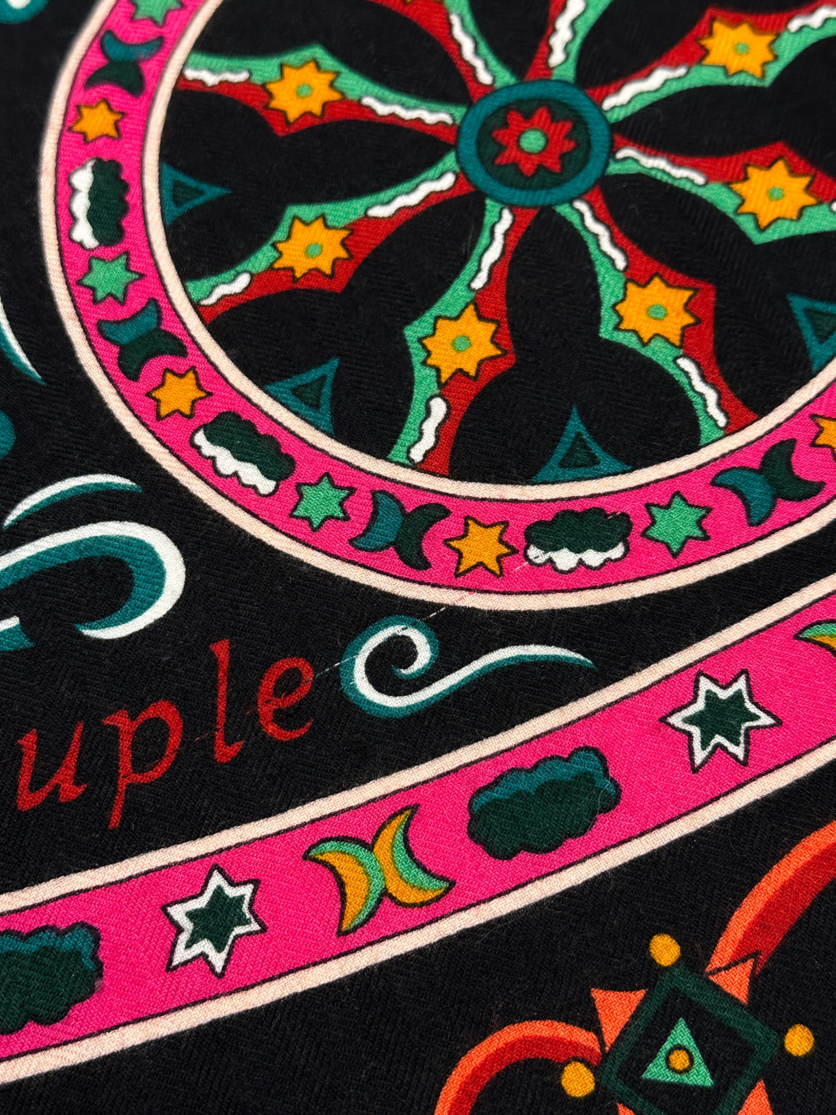 Hermès Peuple Du Vent Cashmere Silk 140