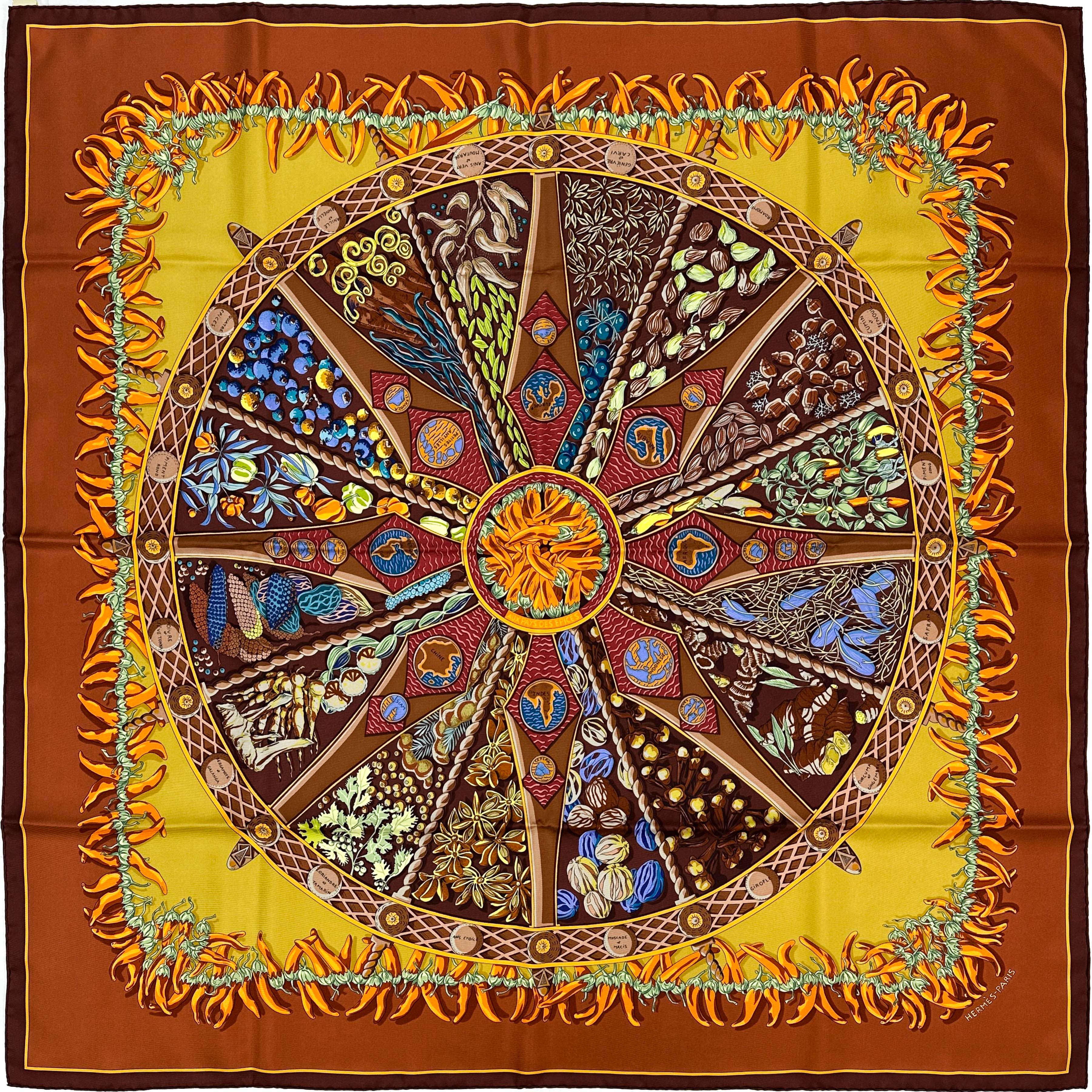 Hermès Aux Pays des Epices 90