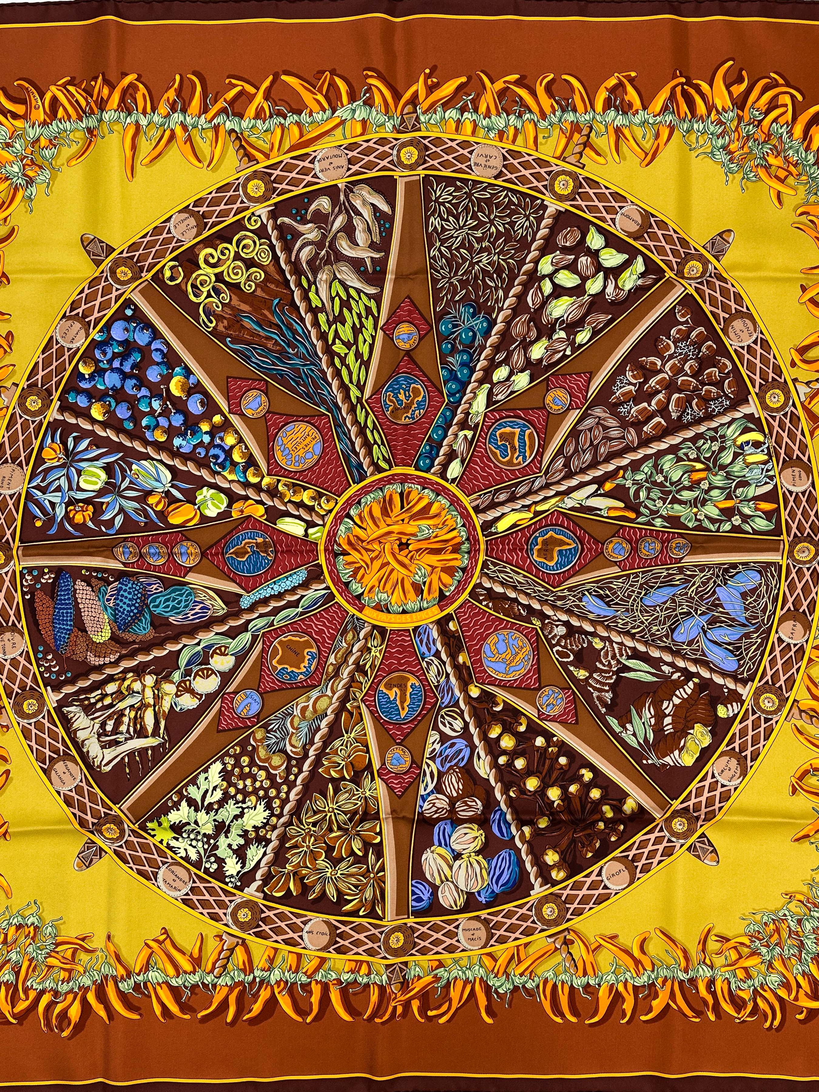 Hermès Aux Pays des Epices 90