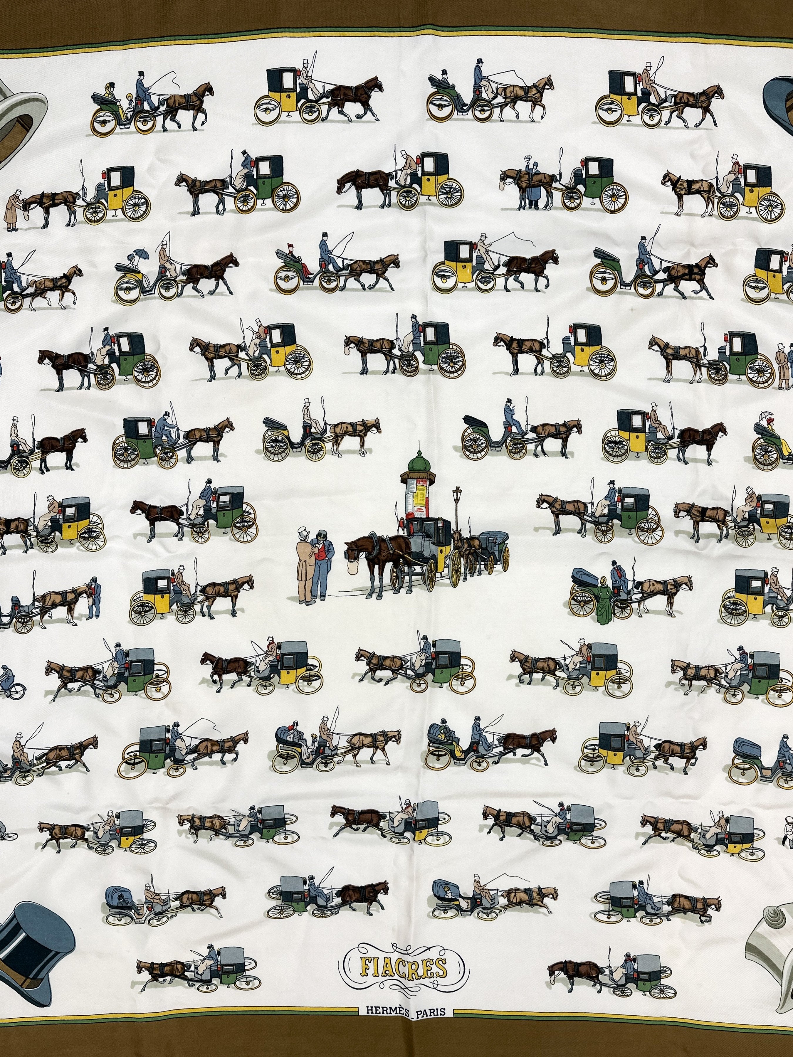 Hermès Fiacres 90