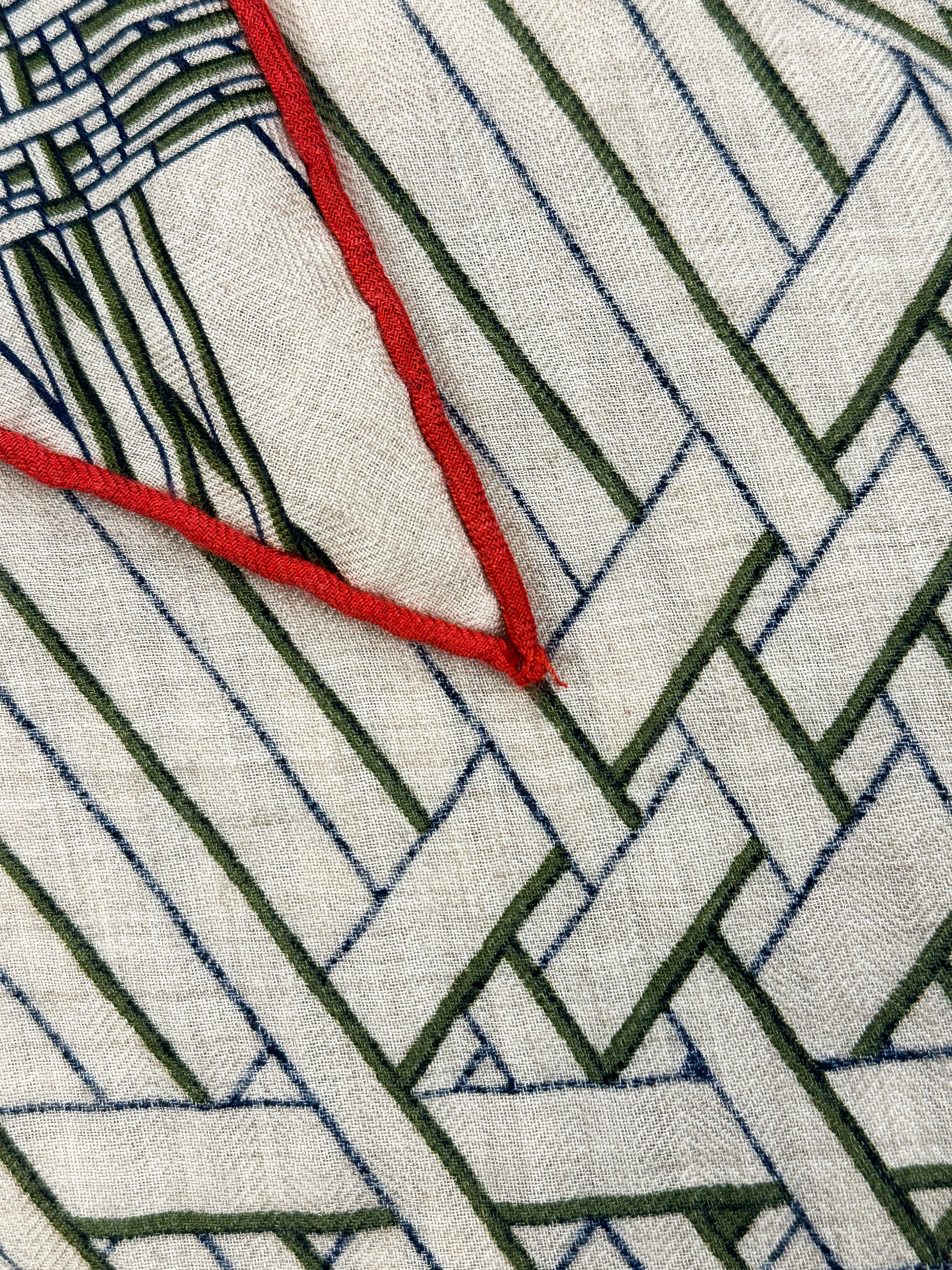 Hermès Masan & Masan Cashmere Silk Giant Triangle