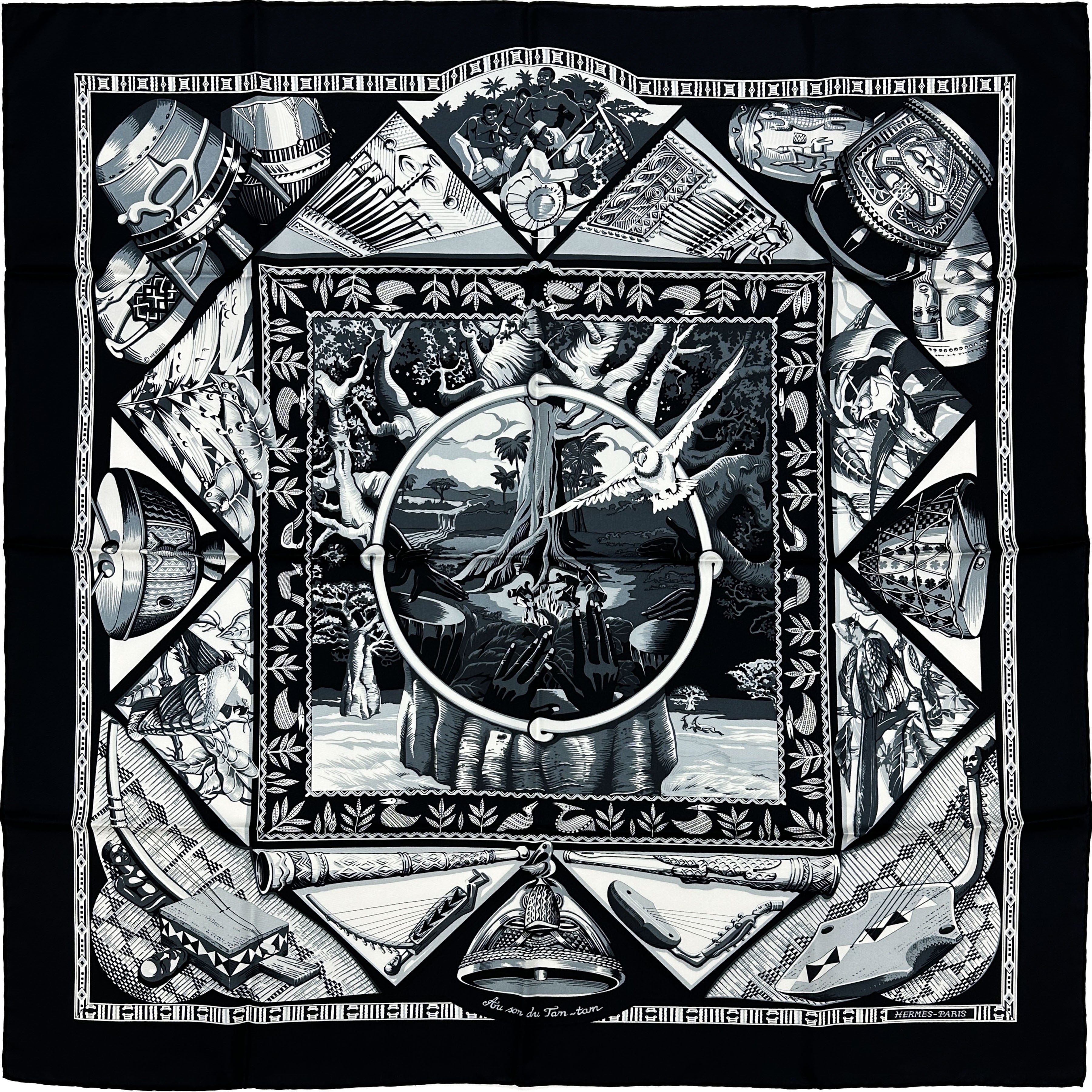 Hermès Au Son des Tam-Tam 90