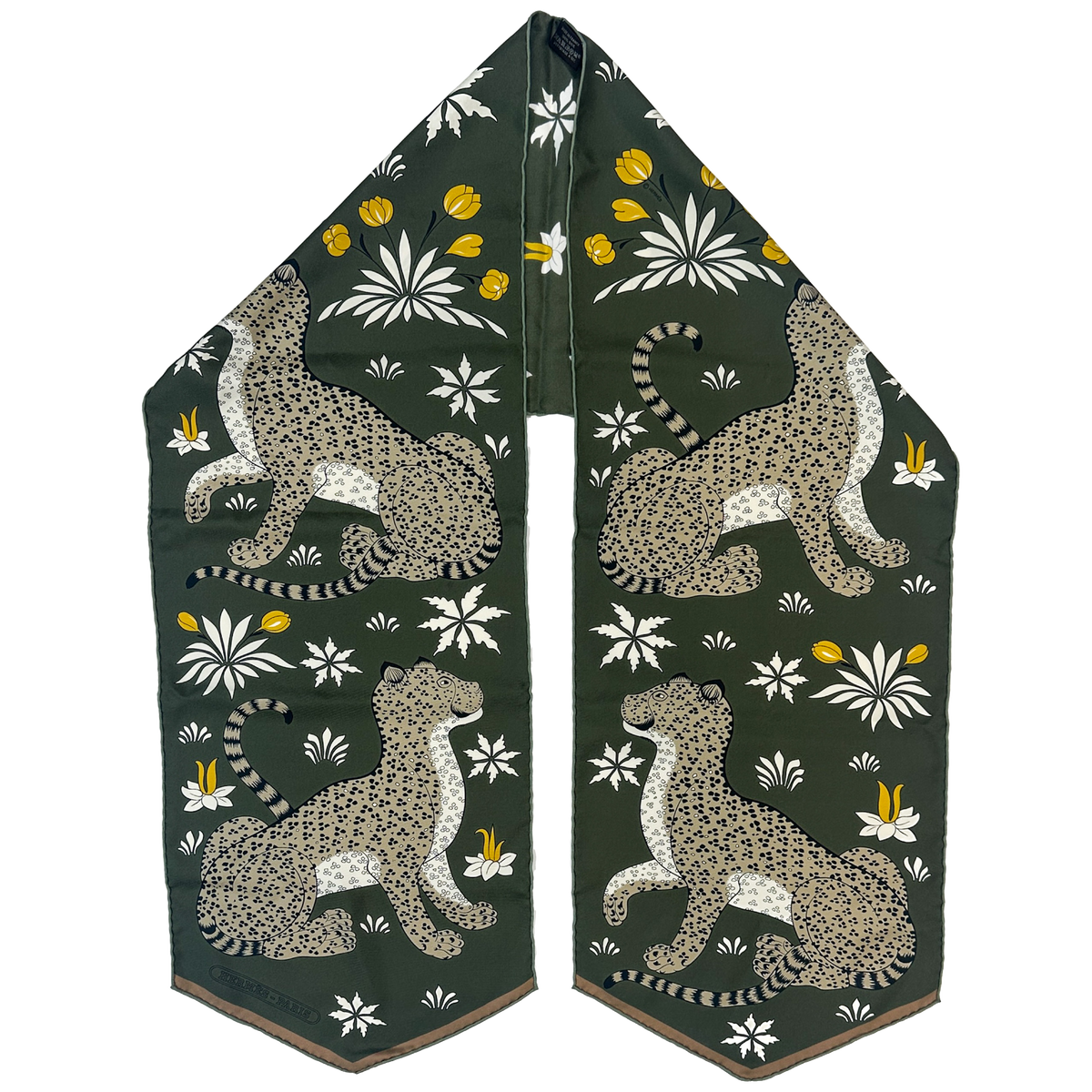 Hermès Les Leopards Twilly