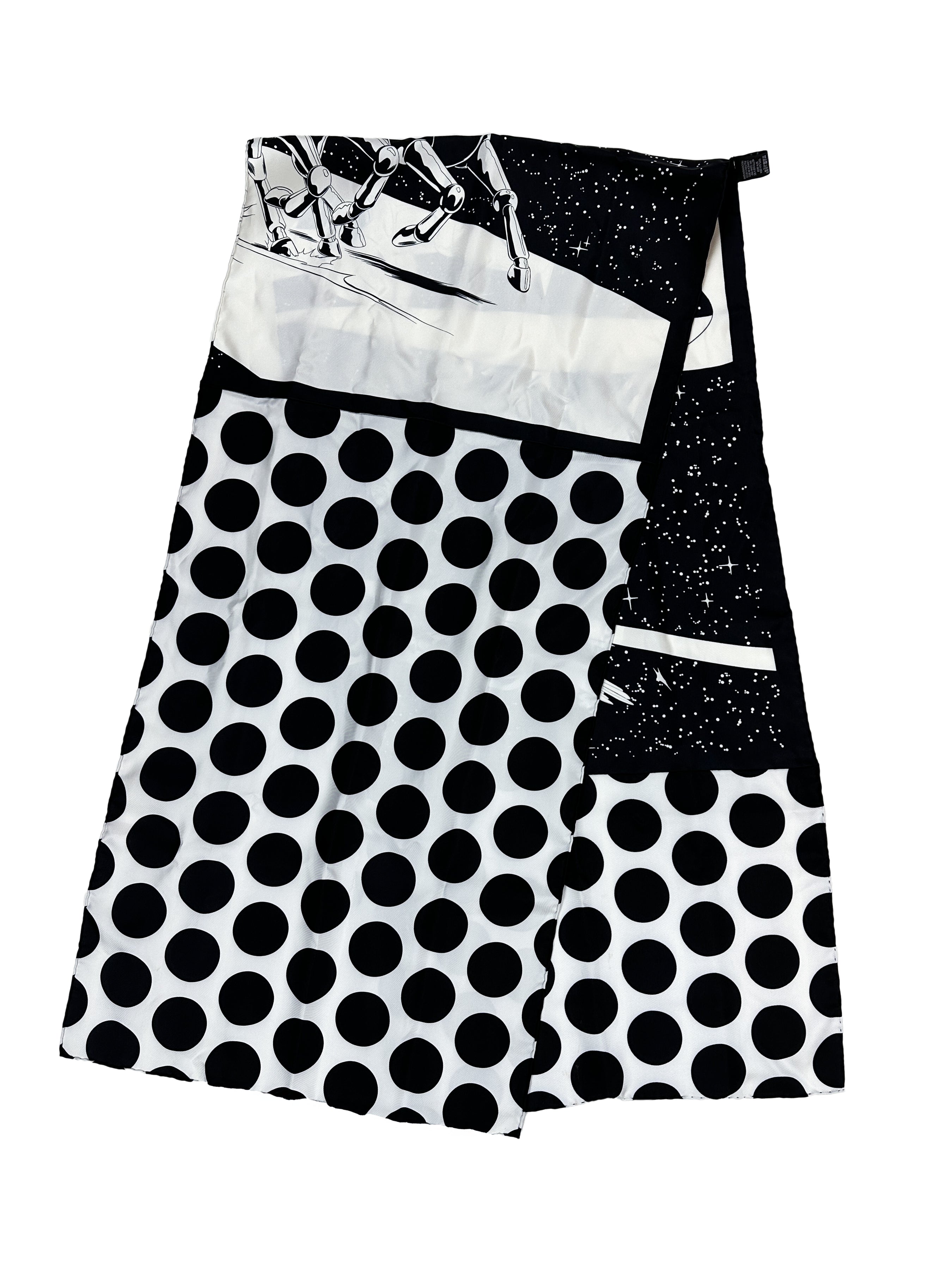 Hermès Space Derby Exceptional Patchwork Shawl