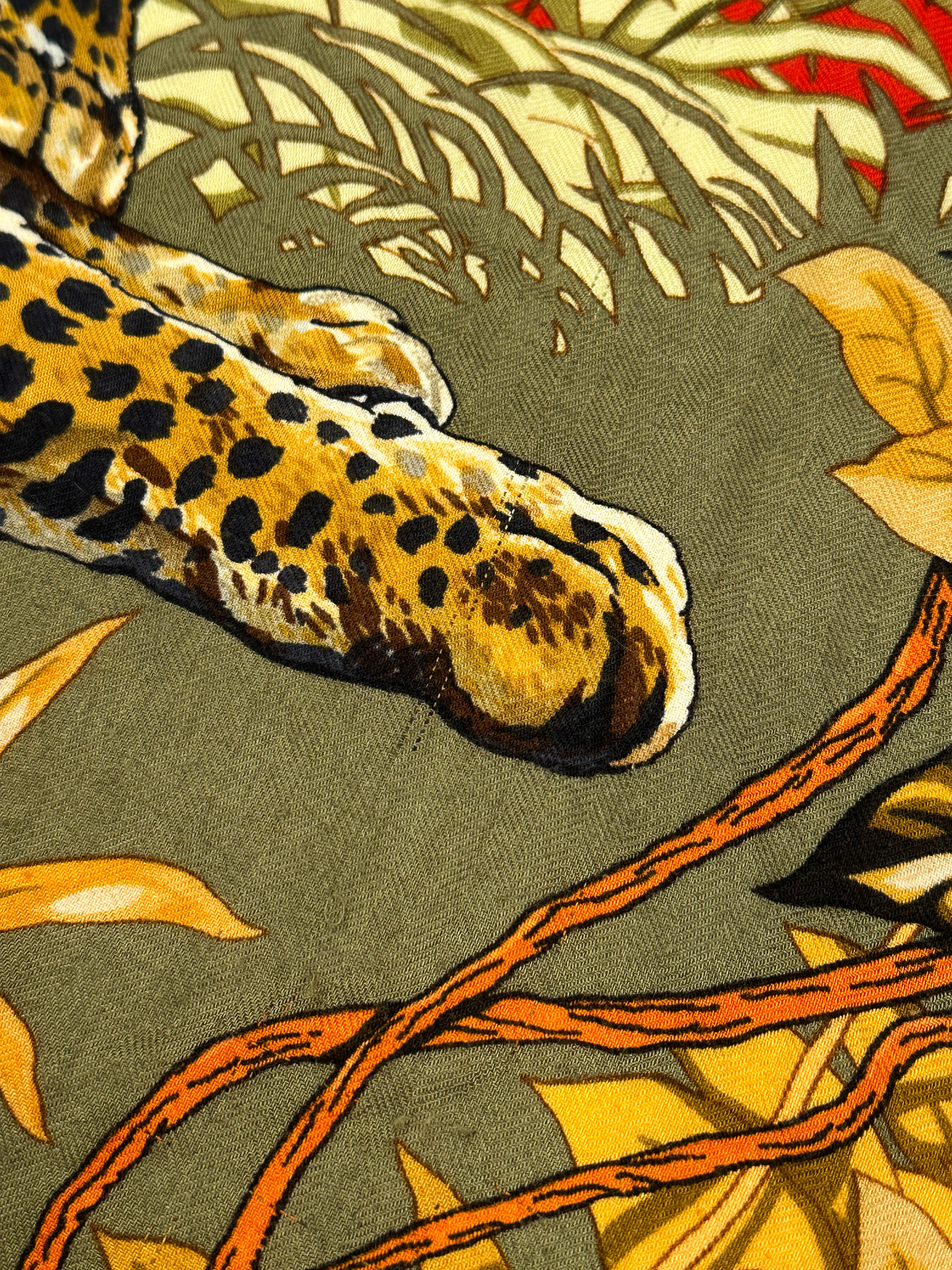 Hermès Jungle Love Cashmere Silk 140